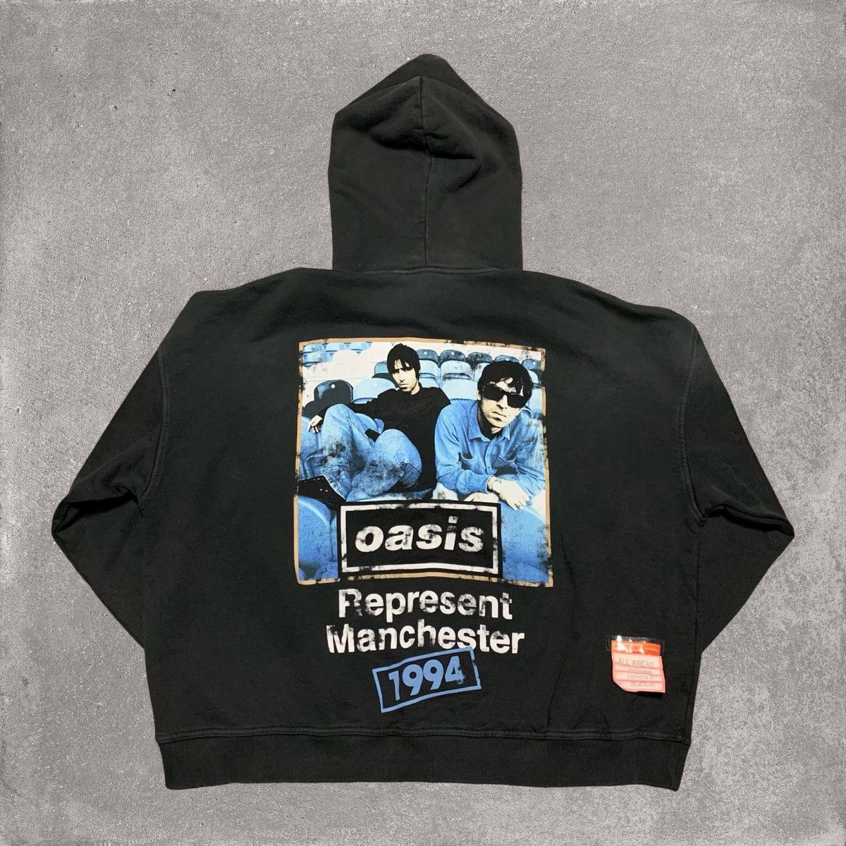 Represent Clo. Represent Oasis Small Hoodie Maine Road Washed Black Hoodie Size US S / EU 44-46 / 1 - 2 Thumbnail