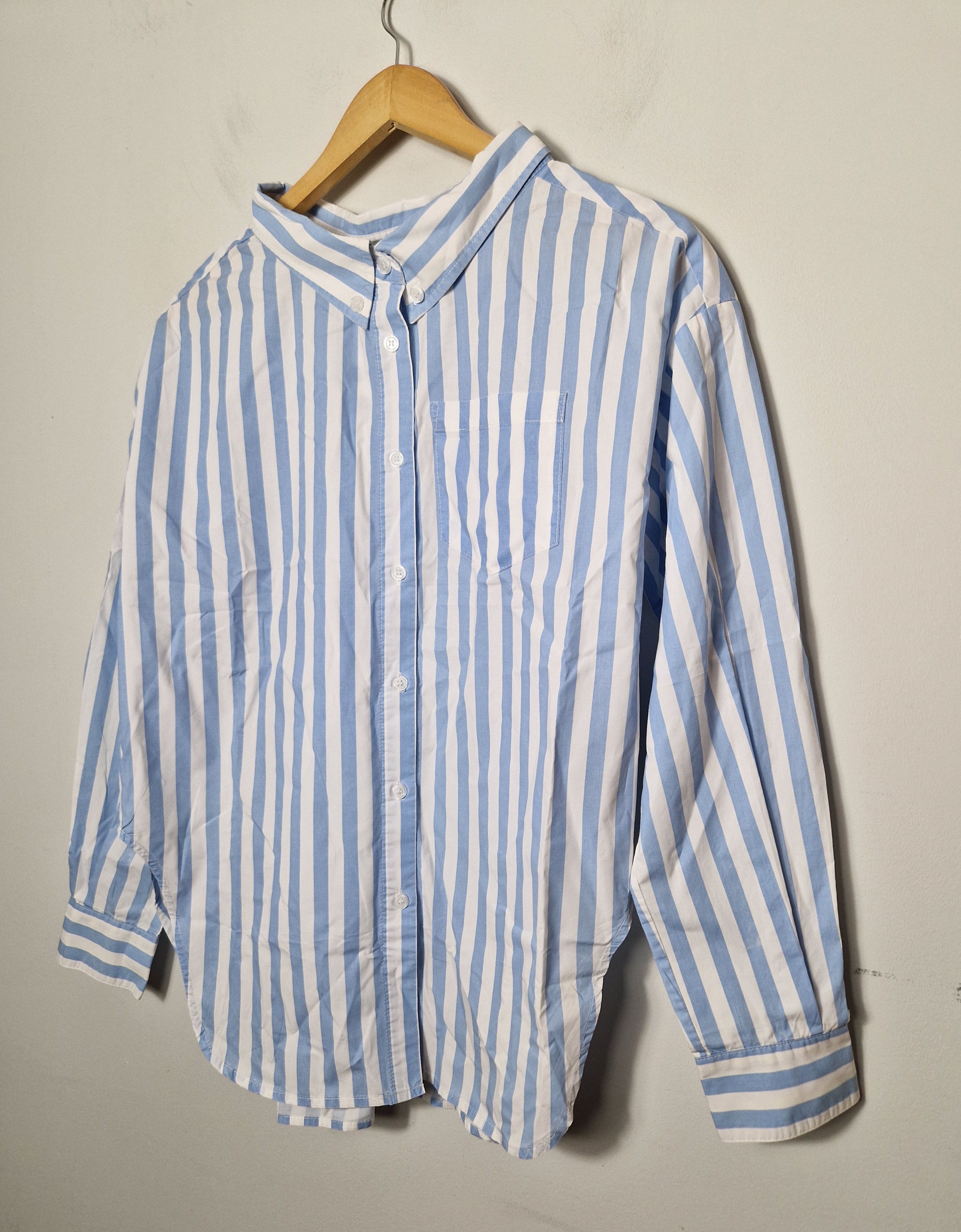 Balenciaga Balenciaga stripped shirt Size M / US 6-8 / IT 42-44 - 2 Thumbnail