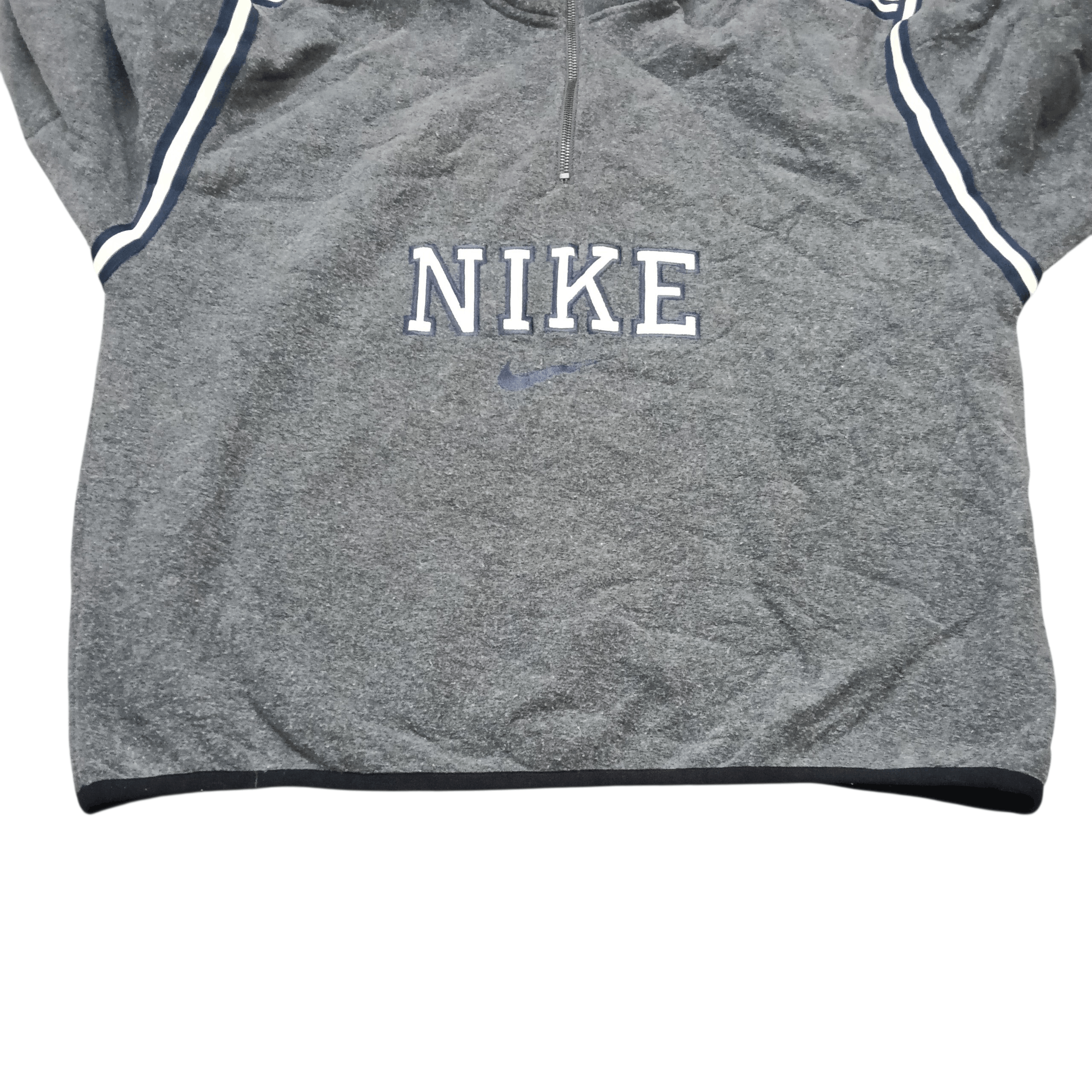Nike Vintage Nike Center Logo Half Zip Fleece Sweatshirt Size US L / EU 52-54 / 3 - 4 Thumbnail