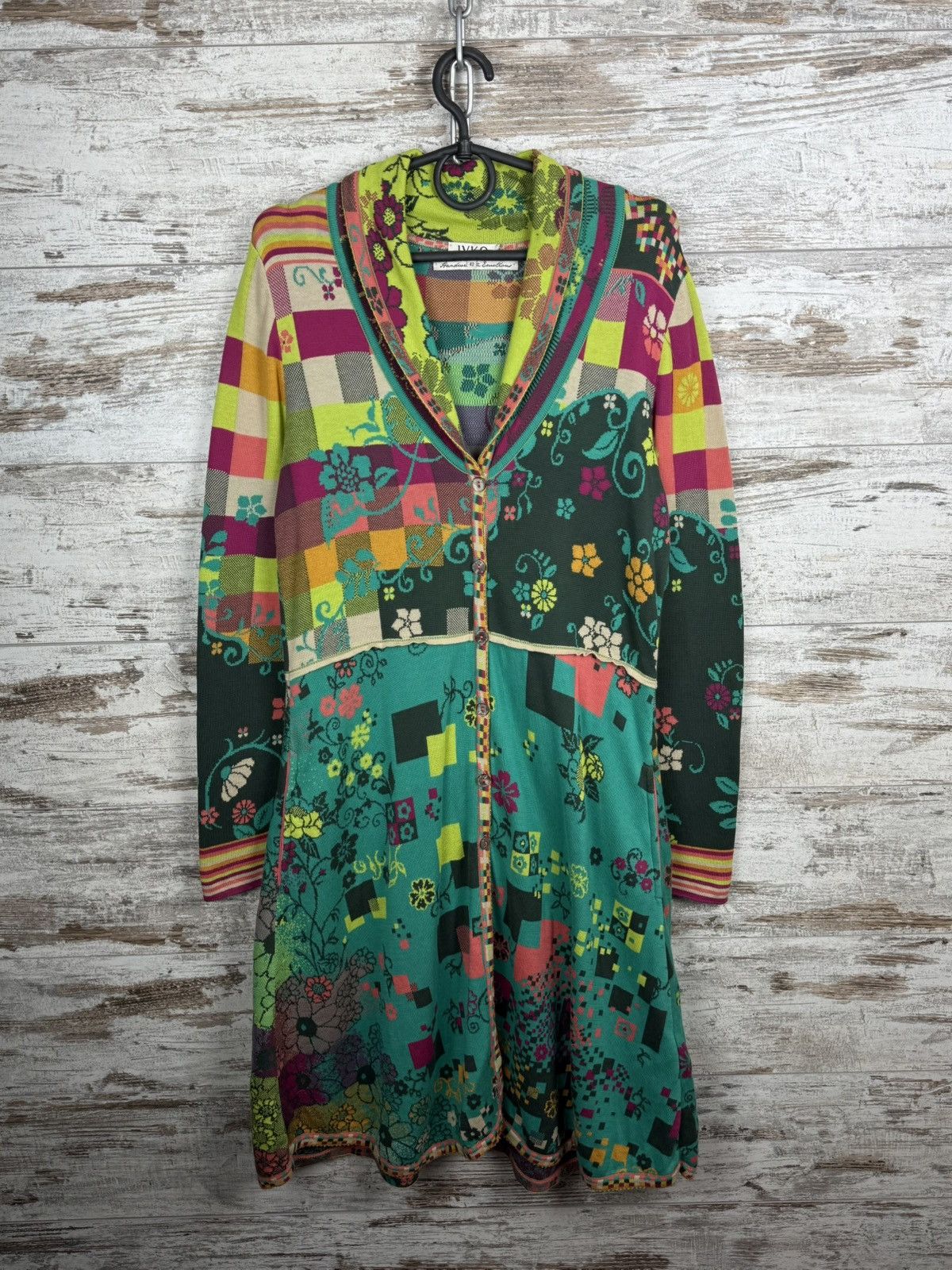 Desigual IVKO Women's Multicolor Coat Size 42 Size M / US 6-8 / IT 42-44 - 1 Thumbnail