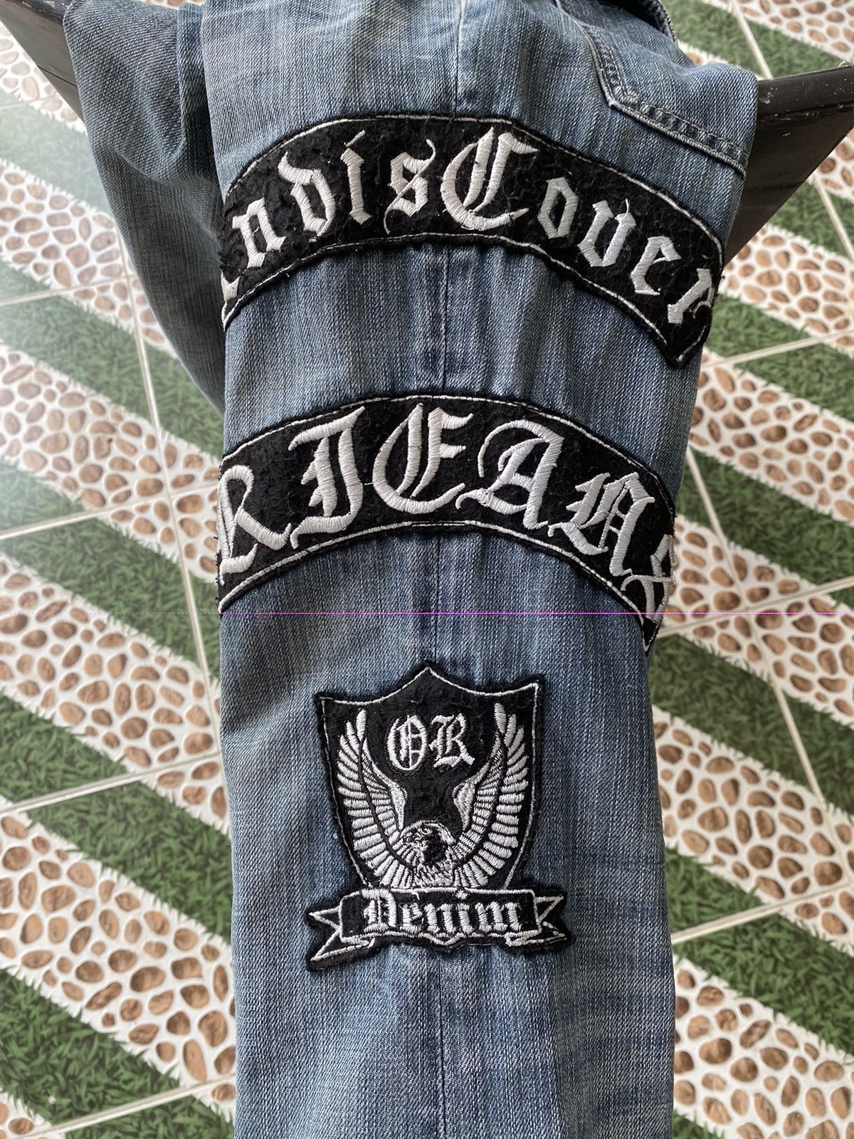 Japanese Brand Sorridere Japanese Brand Patchwork Denim Size US 32 / EU 48 - 4 Thumbnail