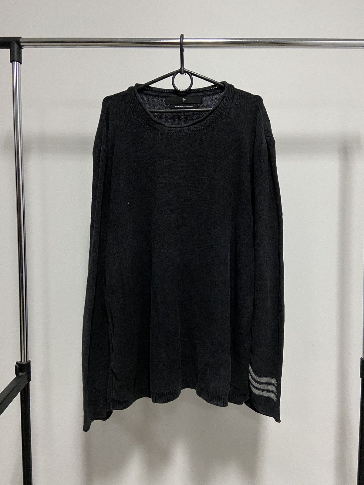 Stone Island Stone island denims sweater logo compass vintage Size US XXL / EU 58 / 5 - 1 Thumbnail