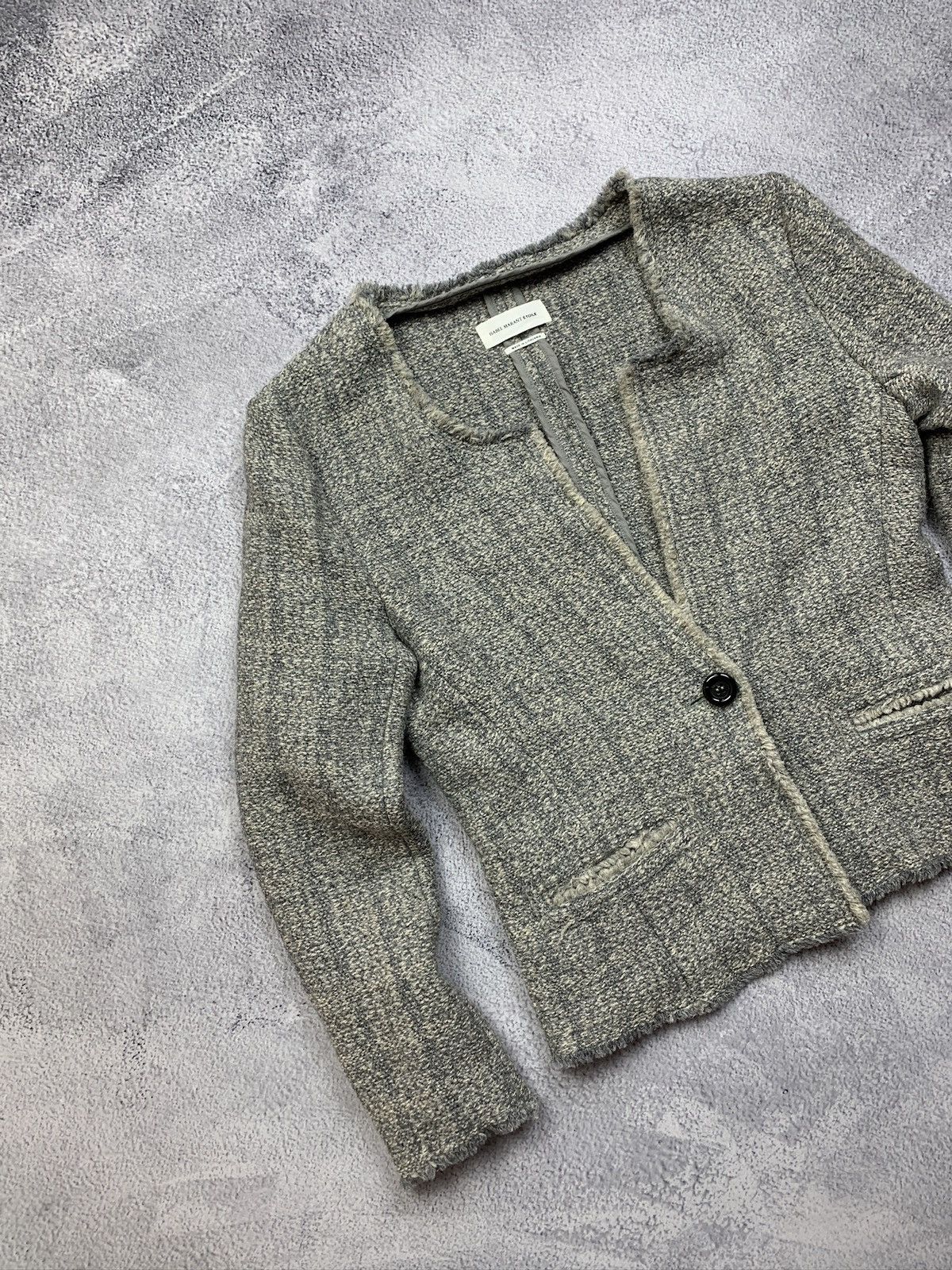 Isabel Marant Etoile Isabel Marant Etoile Leary Jacquard Wool Blend Jacket 42 Size M / US 6-8 / IT 42-44 - 3 Thumbnail