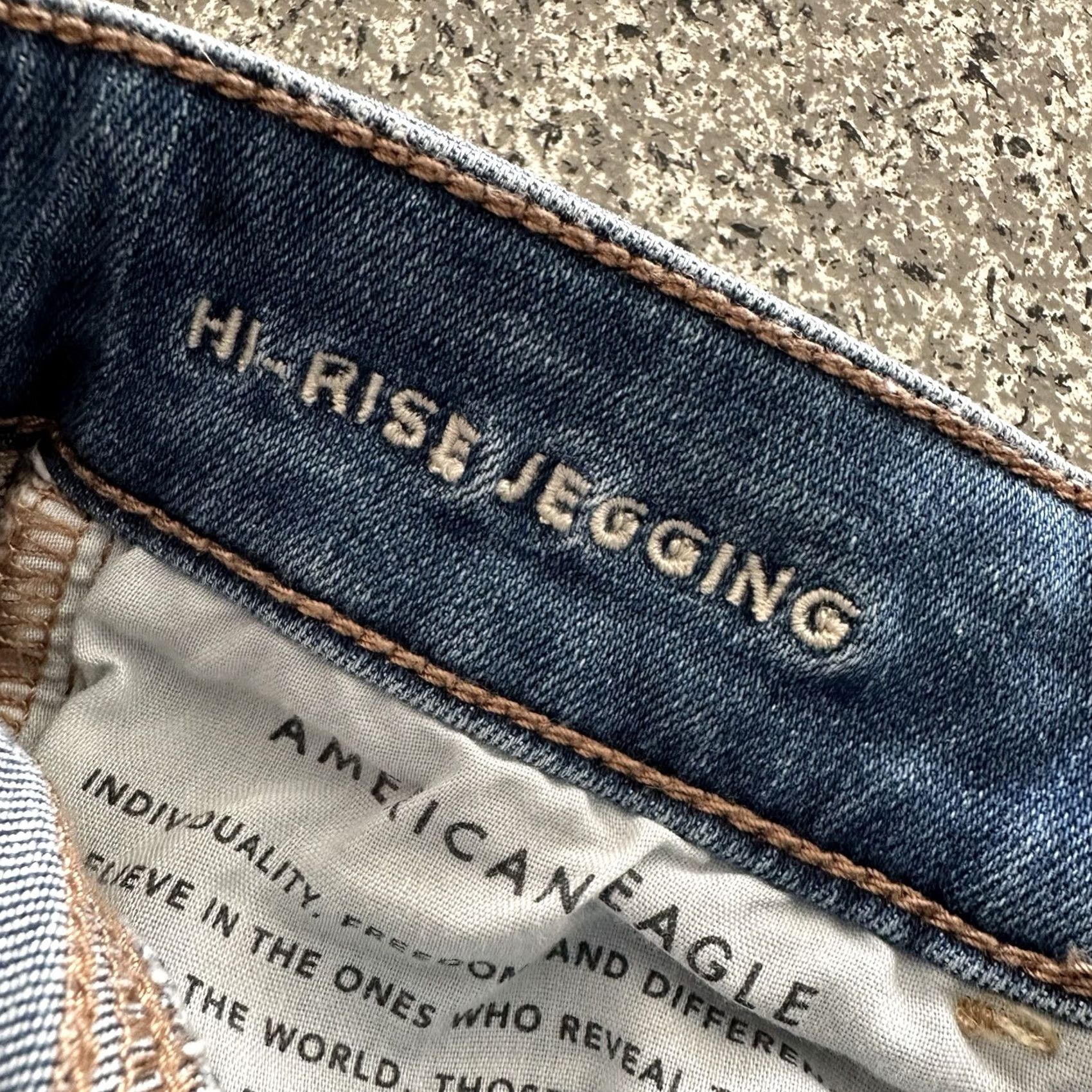 American Eagle Outfitters American Eagle Outfitters Jeans Women’s 0 X-Short 24x25 High Rise Jegging Stretch Denim Blue 5-Pocket Regular Womens Size 42" / US 20 - 5 Thumbnail