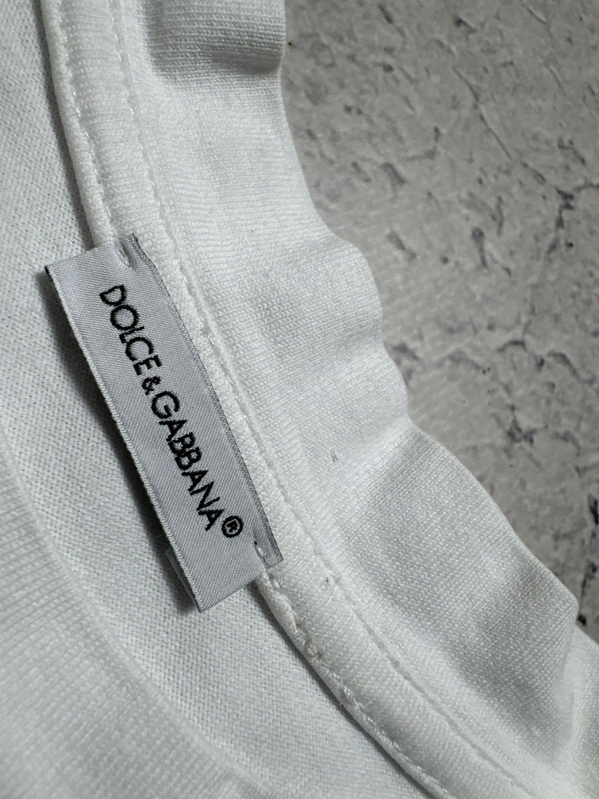 Dolce & Gabbana Dolce & Gabbana DG Bandana White Luxury T-Shirt Size US S / EU 44-46 / 1 - 6 Thumbnail