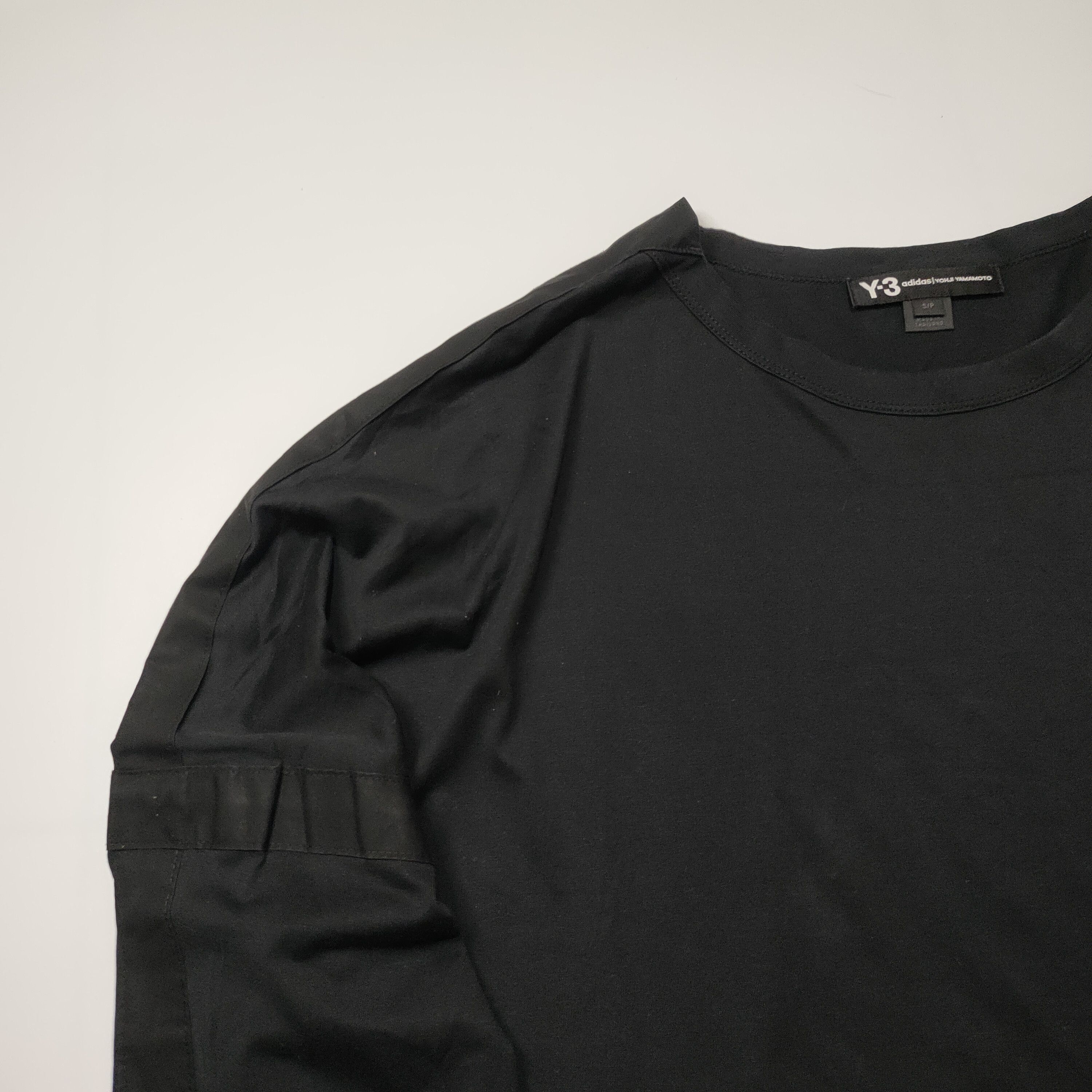 Yohji Yamamoto Yohji Yamamoto Y-3 Long Sleeve Tee Size US L / EU 52-54 / 3 - 3 Thumbnail