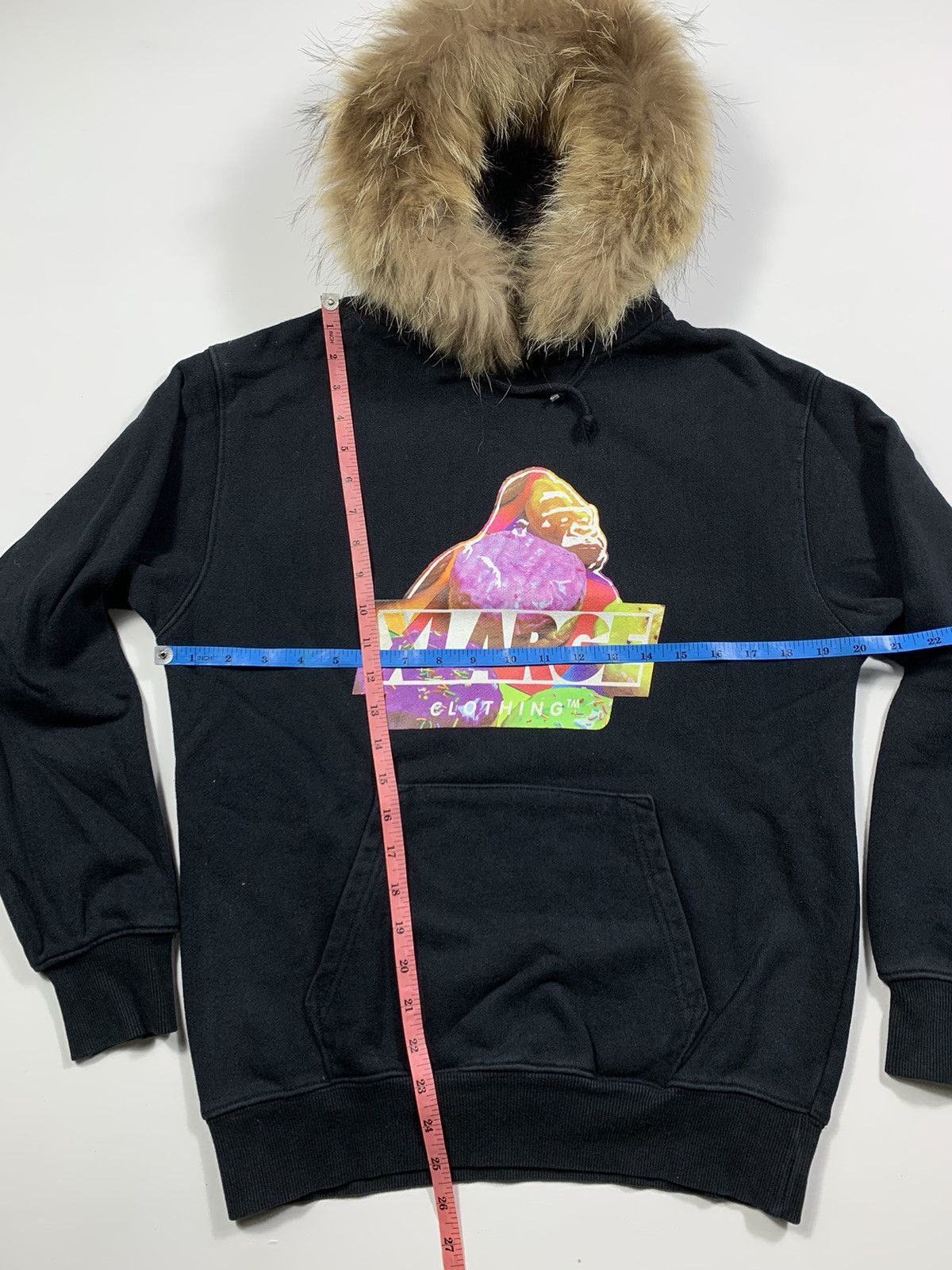If Six Was Nine × Japanese Brand × Le Grande Bleu (L.G.B.) Xlarge Faux Fur Hoodie y2k Style Size US S / EU 44-46 / 1 - 7 Thumbnail