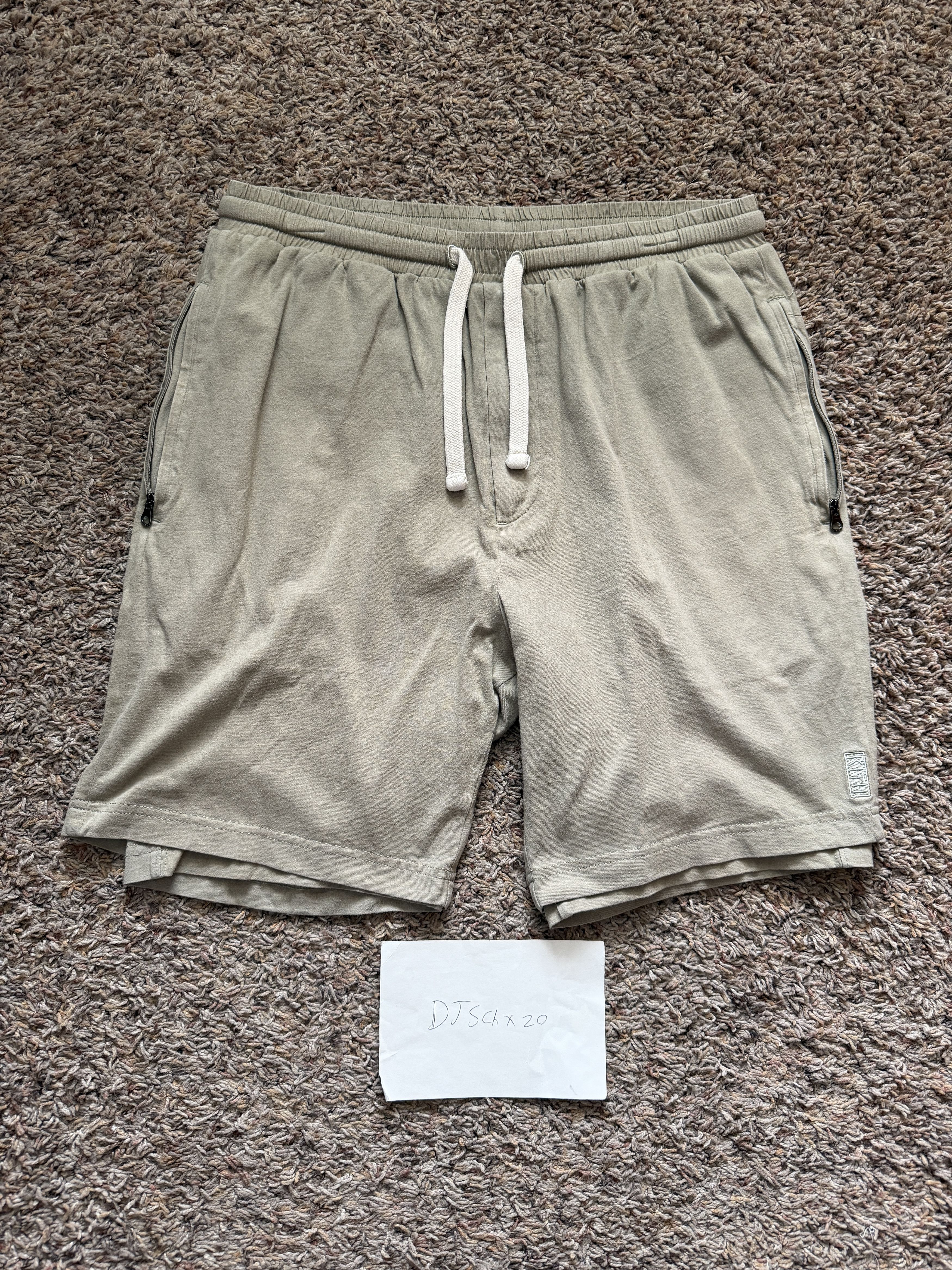 Kith Kith Bowery Double-Layered Jersey Short in Olive Size US 32 / EU 48 - 1 Thumbnail