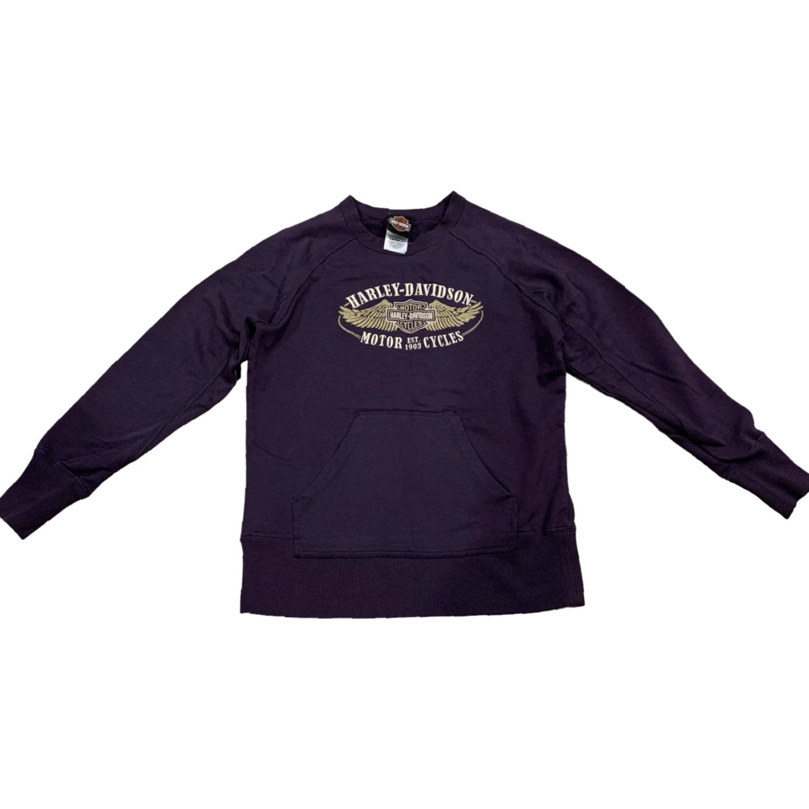 Harley Davidson Purple Sweatshirt Harley Davidson’s Size Medium Size M / US 6-8 / IT 42-44 - 2 Thumbnail