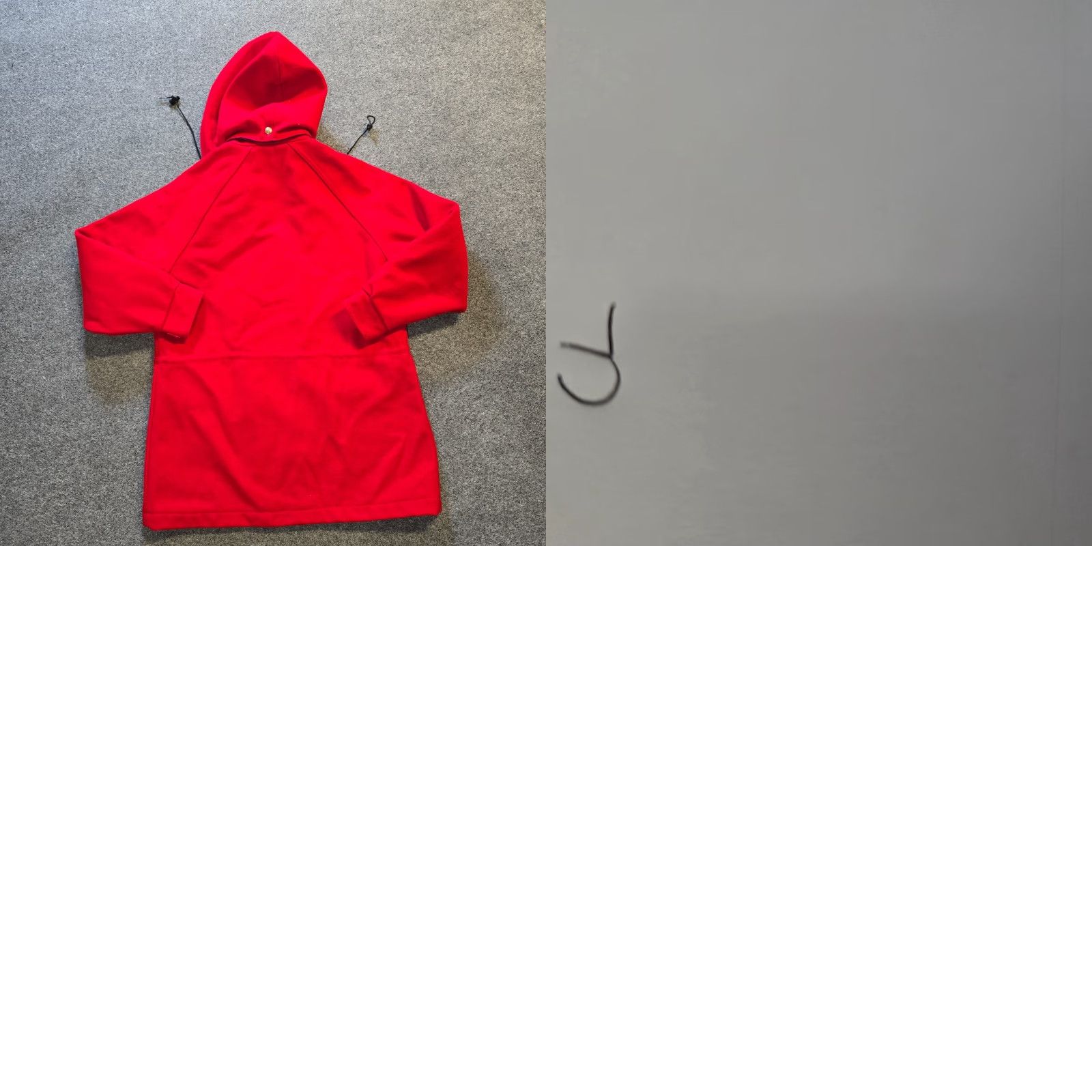 Vintage VINTAGE Woolrich Jacket Womens Size Medium Red Boiled Wool Full Zip Hood Pockets Mens? Size M / US 6-8 / IT 42-44 - 9 Thumbnail