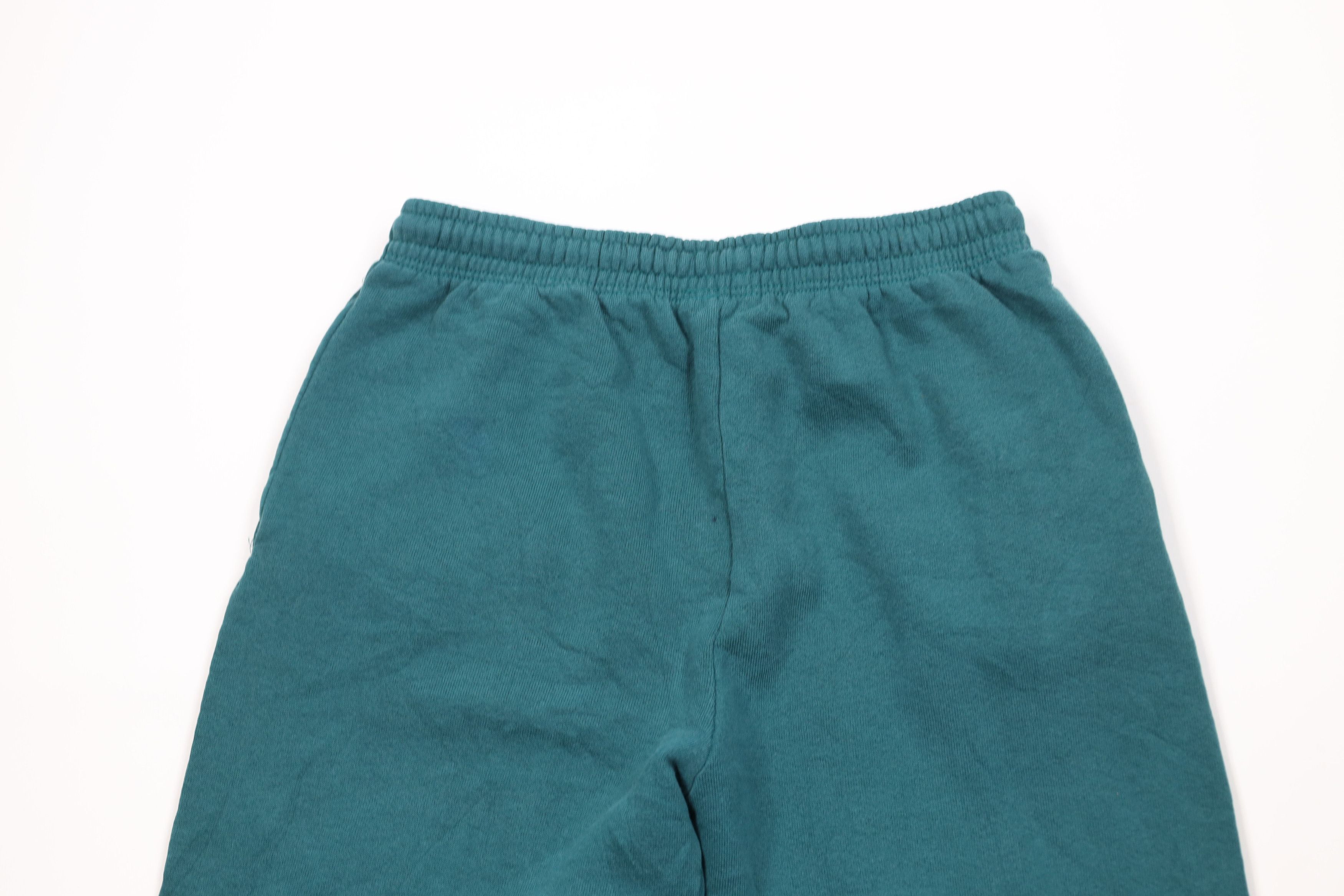 Vintage Vintage 90s Streetwear Blank Sweatpants Joggers Green USA Size US 34 / EU 50 - 11 Thumbnail
