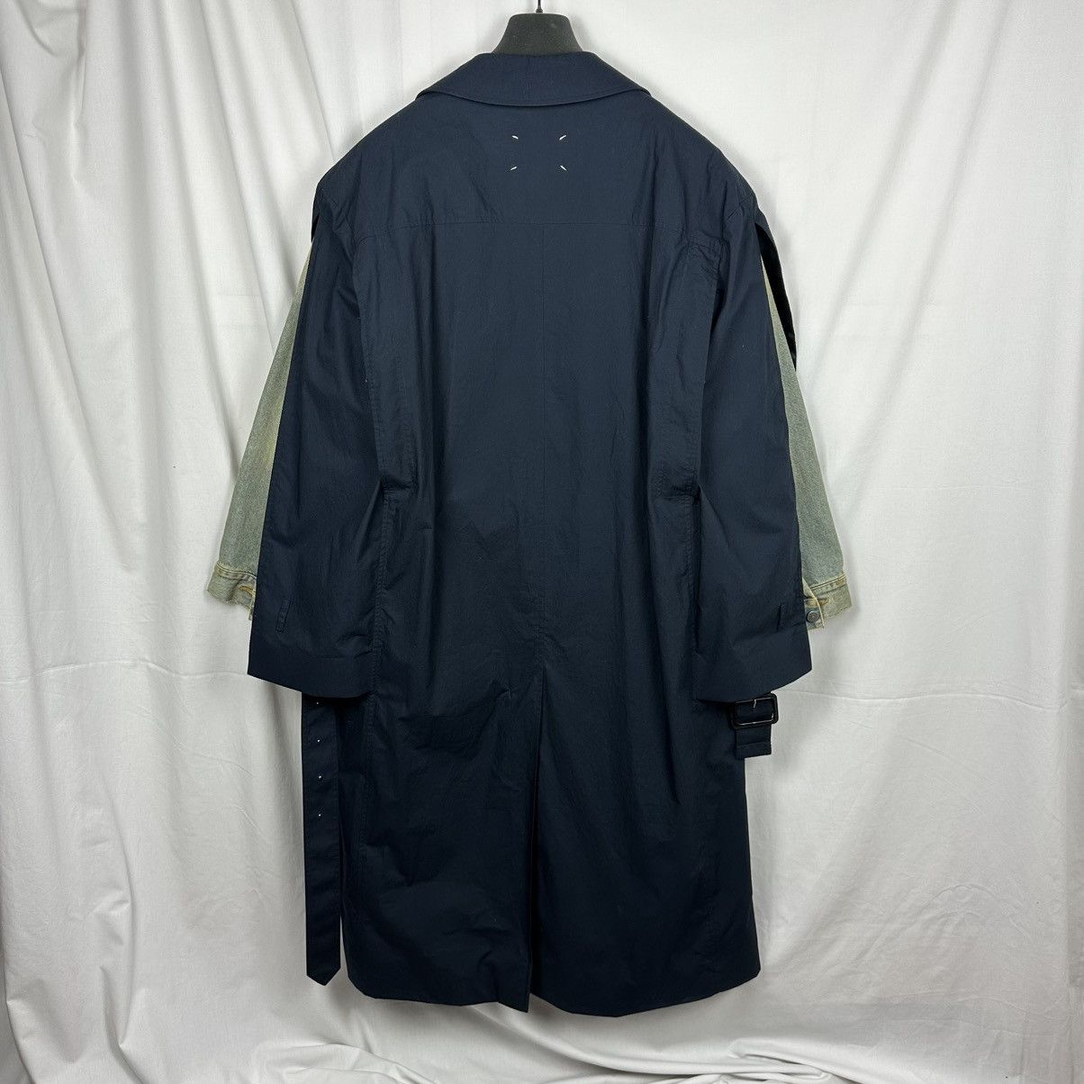 Maison Margiela Maison Margiela Artisanal Deconstructed Hybrid Trench Coat Size US M / EU 48-50 / 2 - 7 Thumbnail