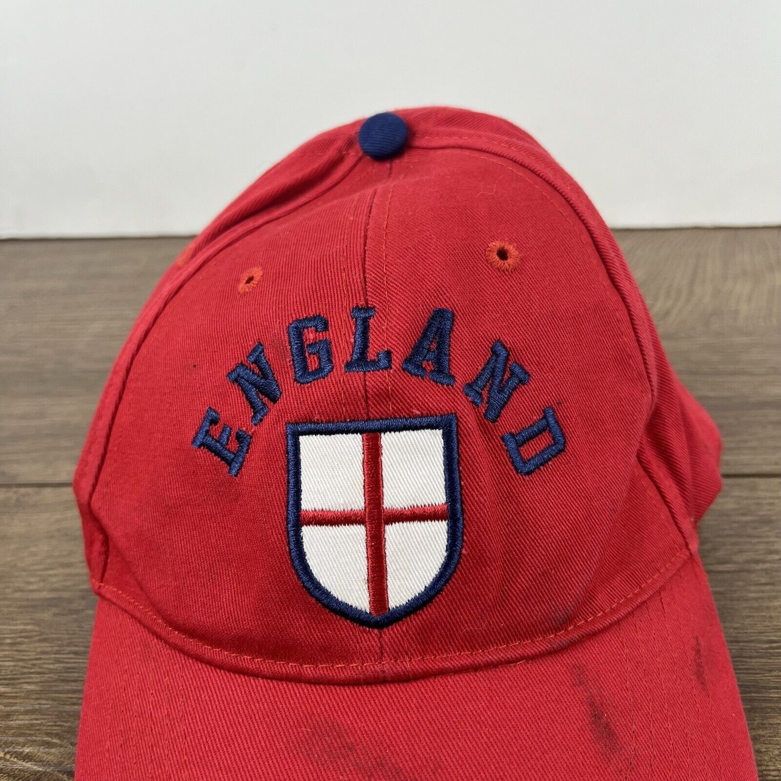 Other England Hat England Baseball Hat Red Adjustable Hat Red Adul Size ONE SIZE - 8 Thumbnail