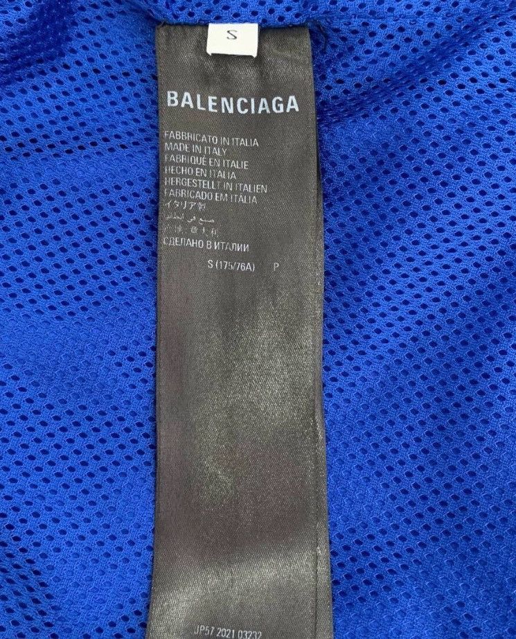 Balenciaga Balenciaga logo embroidered blue elastic waist casual shorts Size 26" / US 2 / IT 38 - 6 Thumbnail