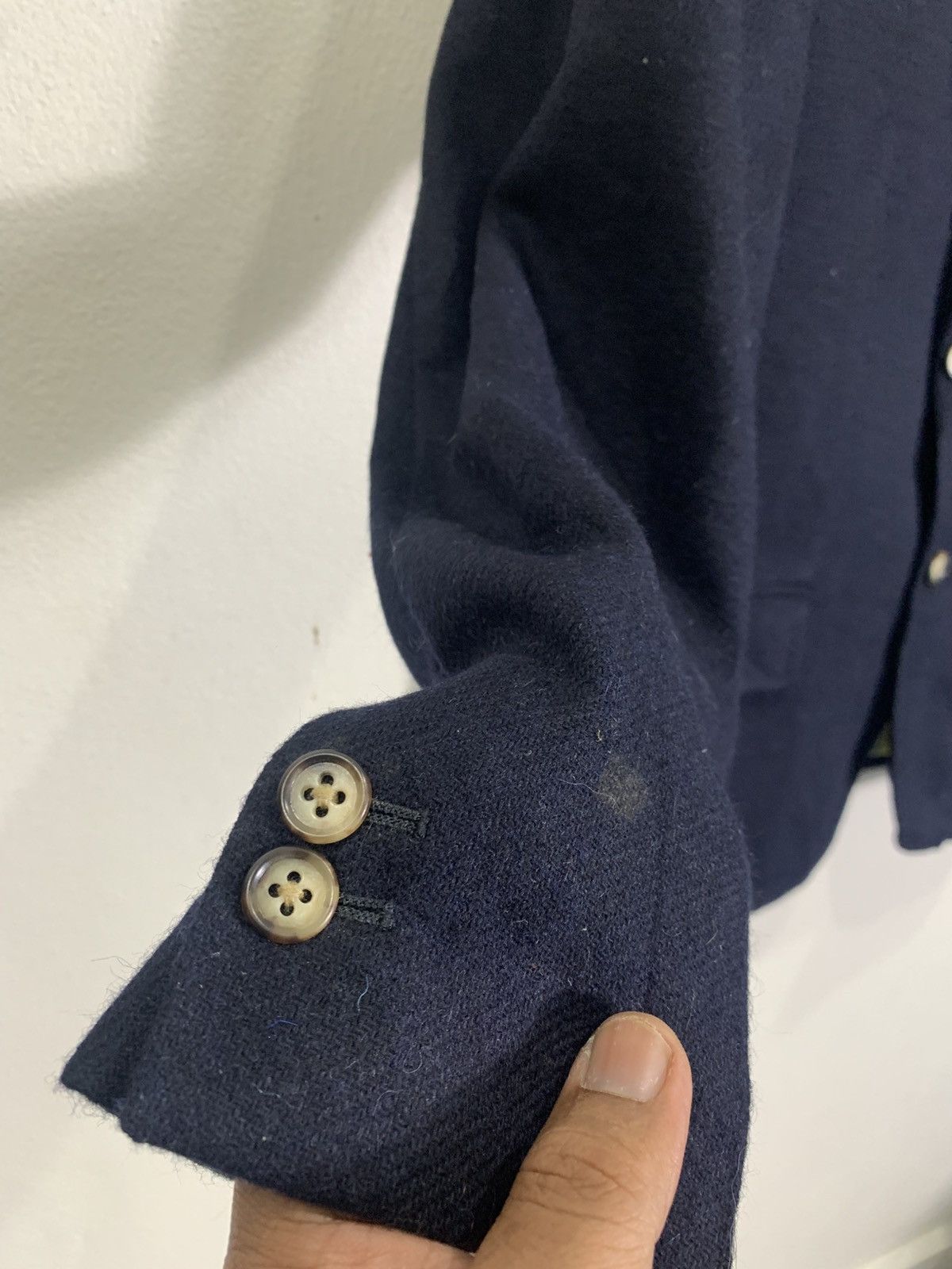 Thom Browne KOE By Thom Browne Wool Navy Blazer Jacket Size US L / EU 52-54 / 3 - 9 Thumbnail