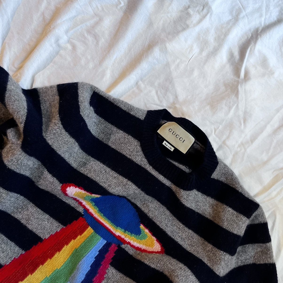 Gucci Gucci Sweater Spaceship Loved Size M / US 6-8 / IT 42-44 - 5 Thumbnail