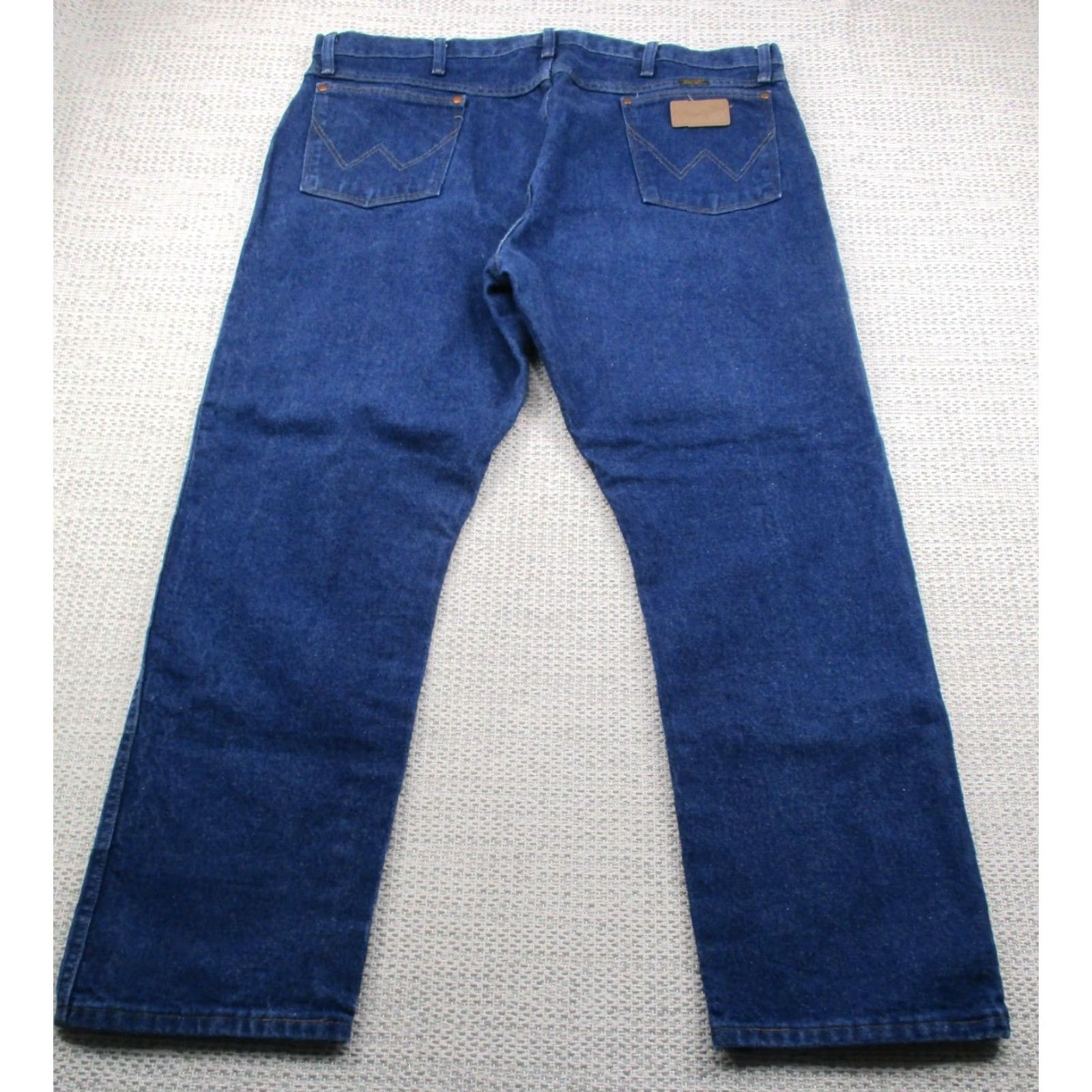 Wrangler Wrangler Jeans Mens 42x30 Blue Denim 13MWZPW Straight Leg Cowboy Cut Five-Pocket Classic Fit Jeans Mens Size US 42 / EU 58 - 2 Thumbnail