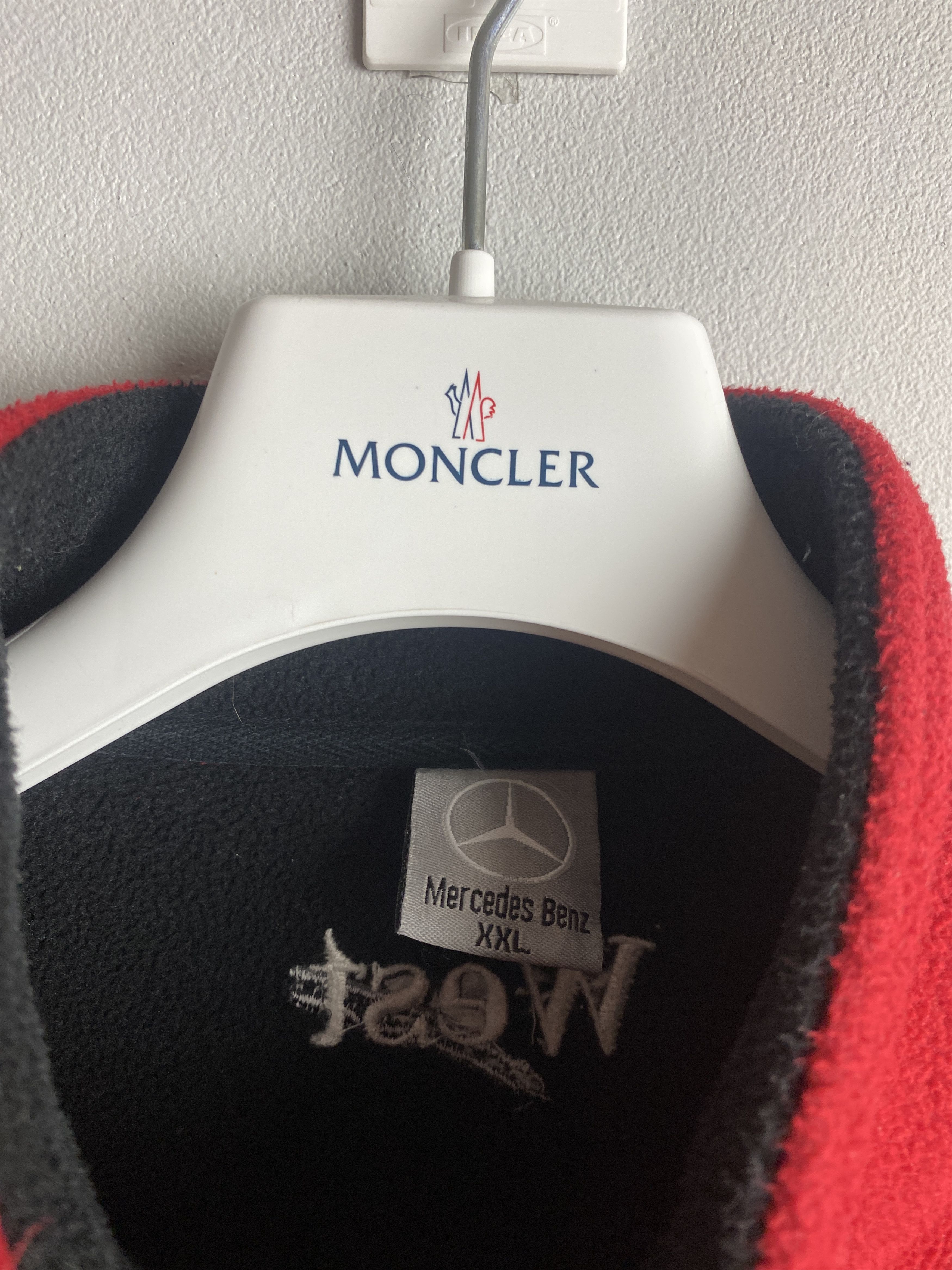 Mercedes-Benz Mercedes Benz West embroidered zip-up fleece sweatshirt Size US XXL / EU 58 / 5 - 4 Thumbnail