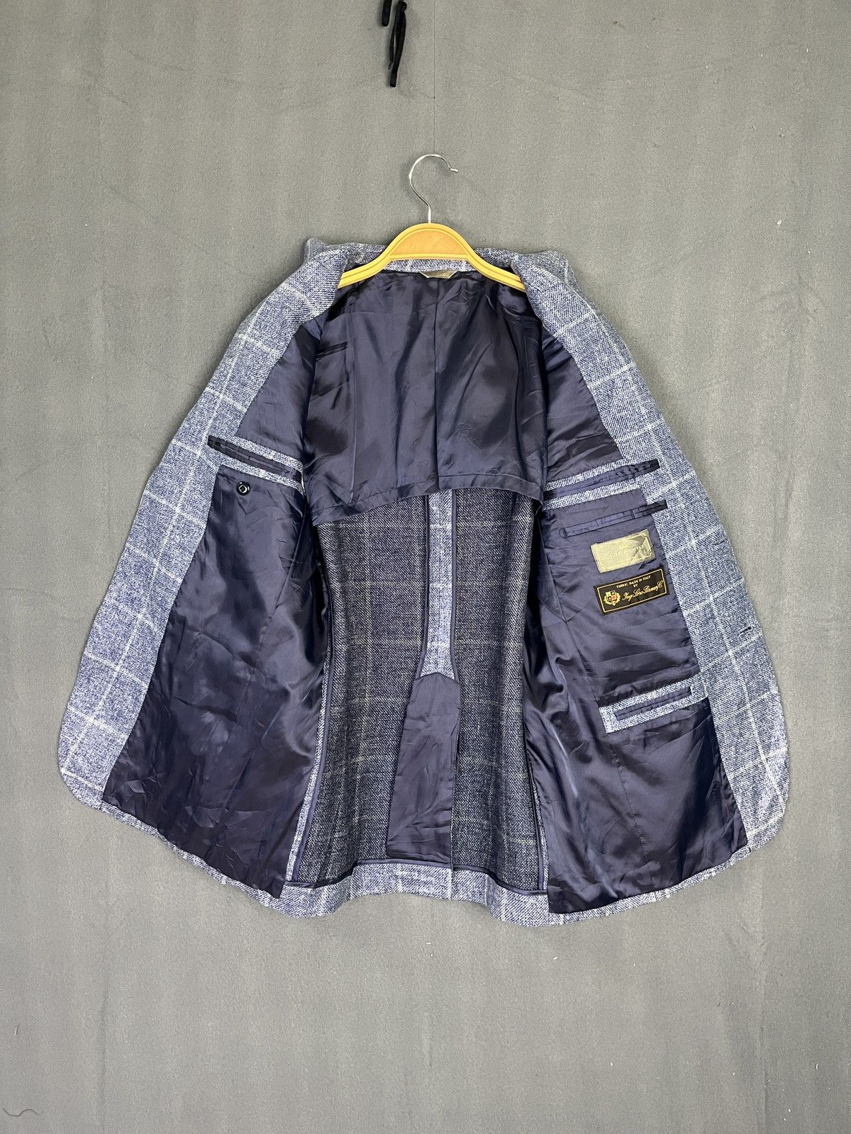 Designer × Loro Piana Loro Piana Plaid Hemp Wool Blazer Size 40R - 8 Thumbnail