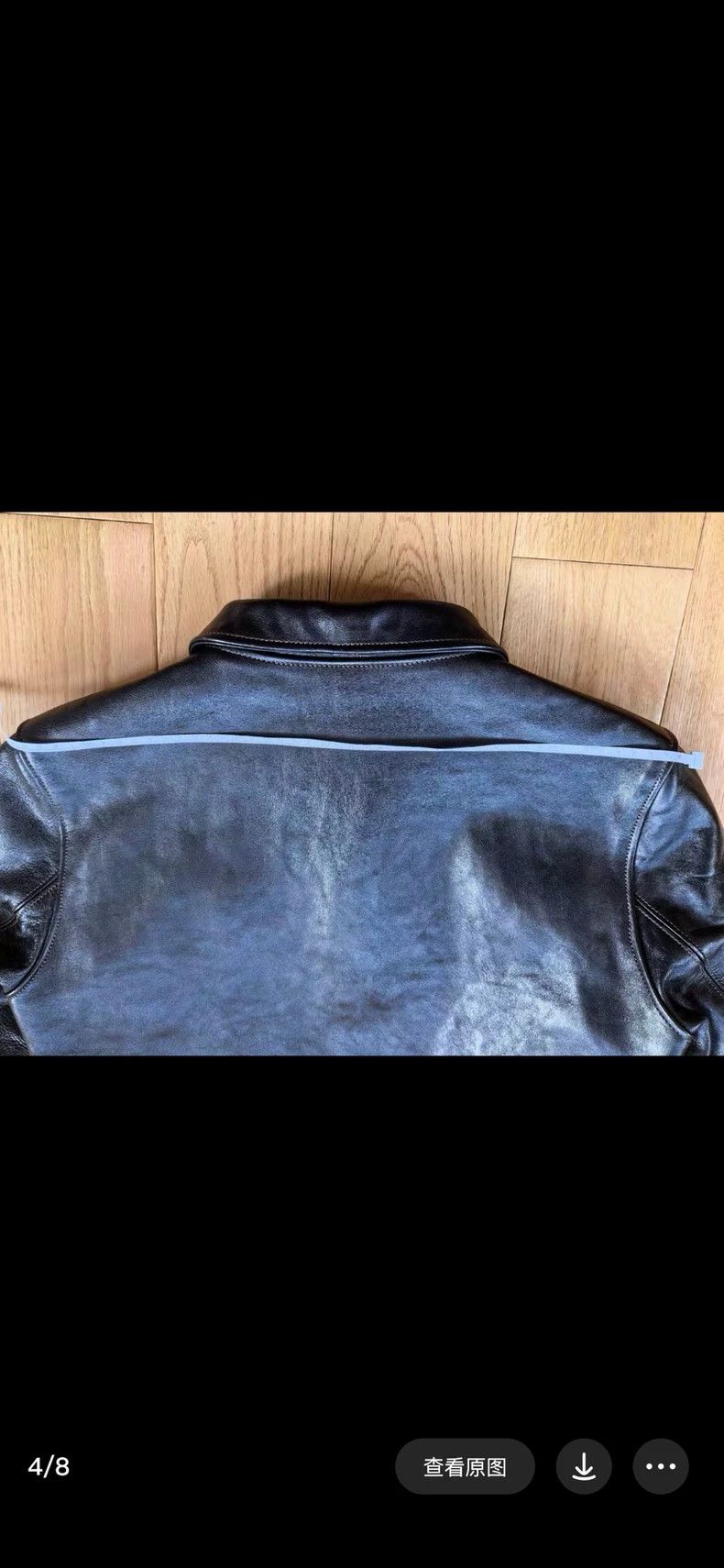 The Real McCoy's The Real McCoy's1940s Joe McCoy's black horsehide leather c Size US M / EU 48-50 / 2 - 4 Thumbnail