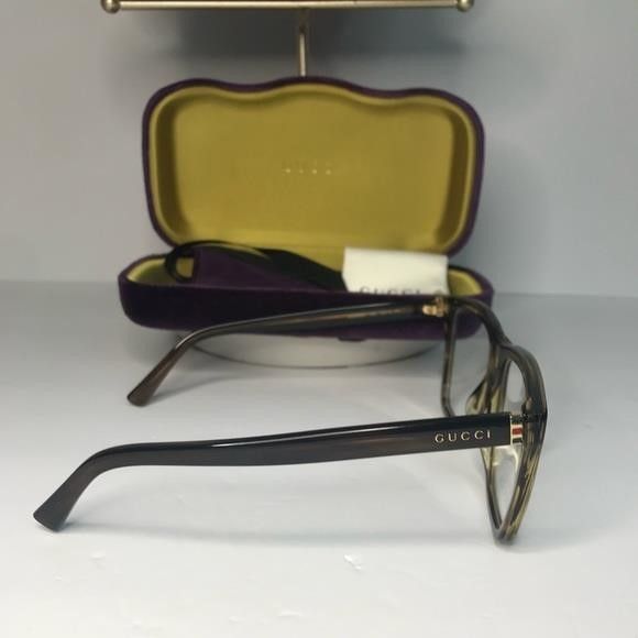 Gucci New Authentic GUCCI GG0452O 004 Oversized Eyeglasses Size ONE SIZE - 10 Thumbnail