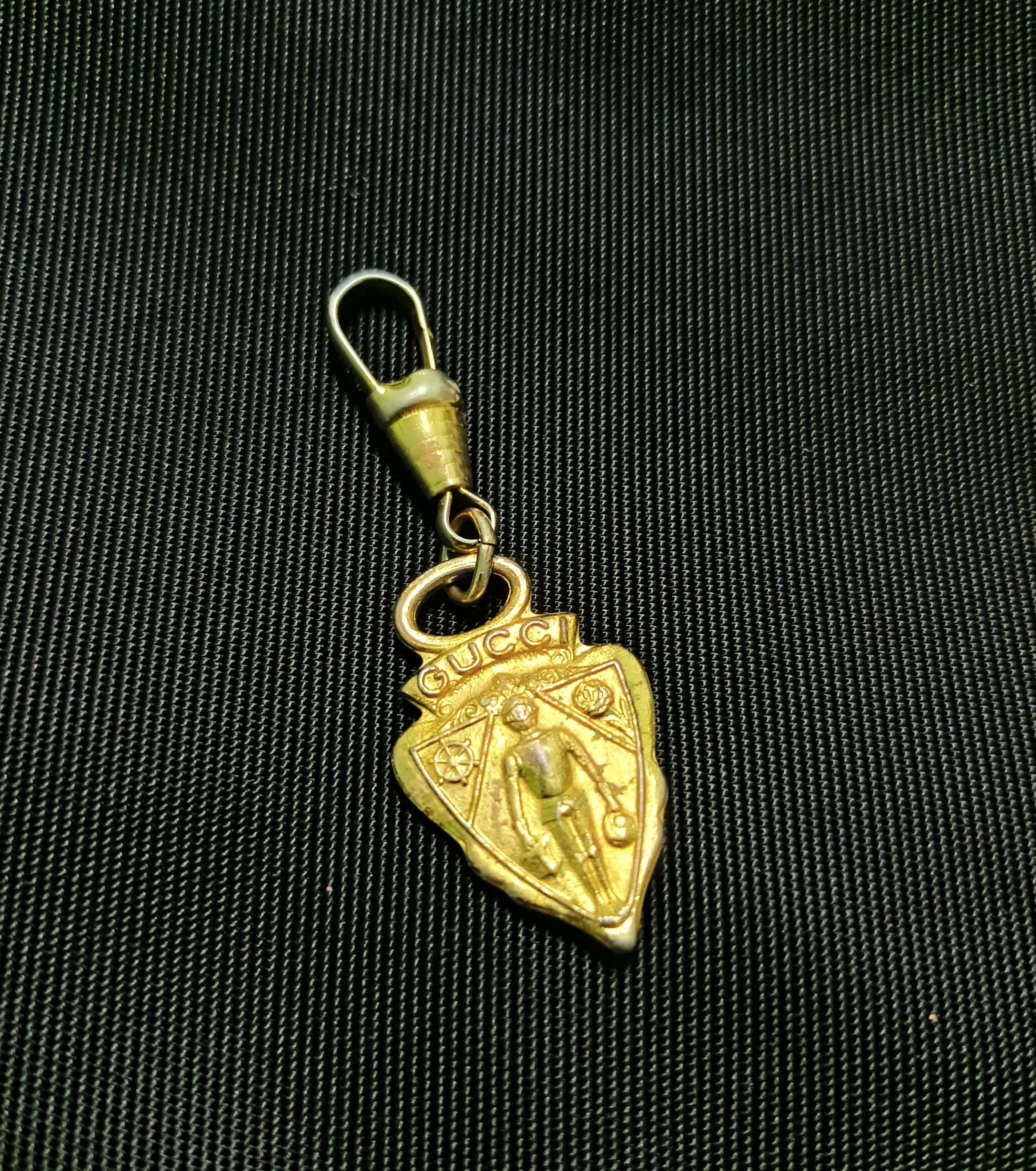 Gucci Vintage Gucci Bag Charm Gold Toned Keychain Size ONE SIZE - 2 Thumbnail