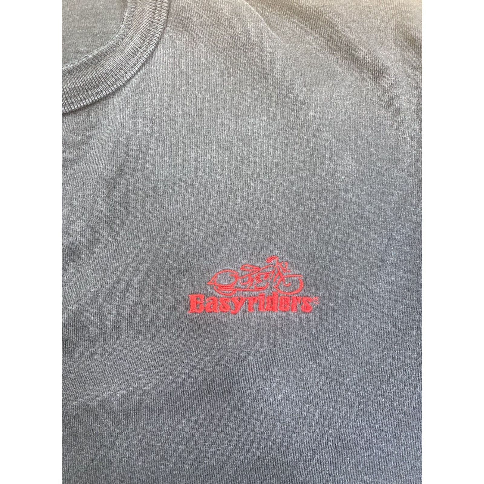 Vintage VINTAGE Easyriders Scottsdale Arizona Henley Long Sleeve Shirt Mens 2XL Black 8313 Size US XXL / EU 58 / 5 - 3 Thumbnail