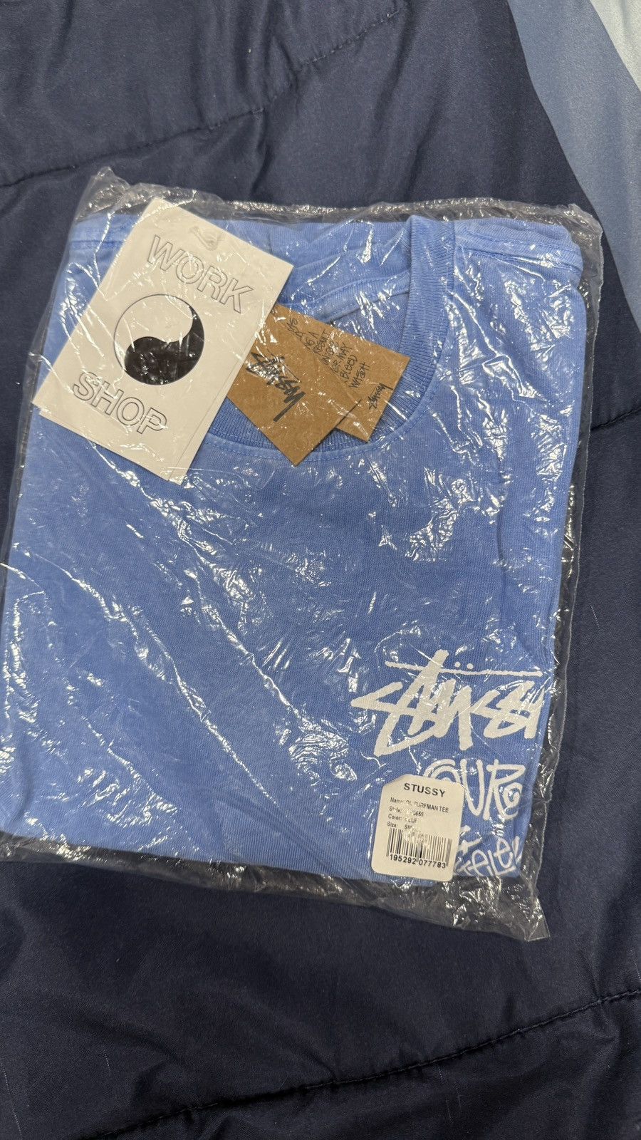 Our Legacy × Stussy Stussy x Our Legacy Surfman Pigment Dyed Tee Size US S / EU 44-46 / 1 - 1 Thumbnail