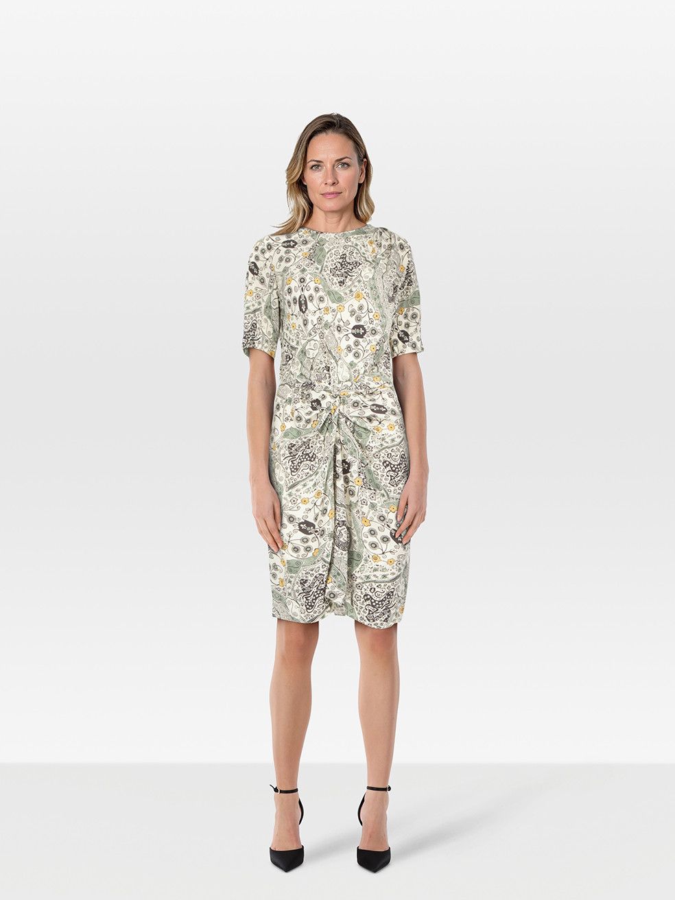 Isabel Marant Isabel Marant Étoile Floral Open Back Dress Size XS / US 0-2 / IT 36-38 - 1 Thumbnail
