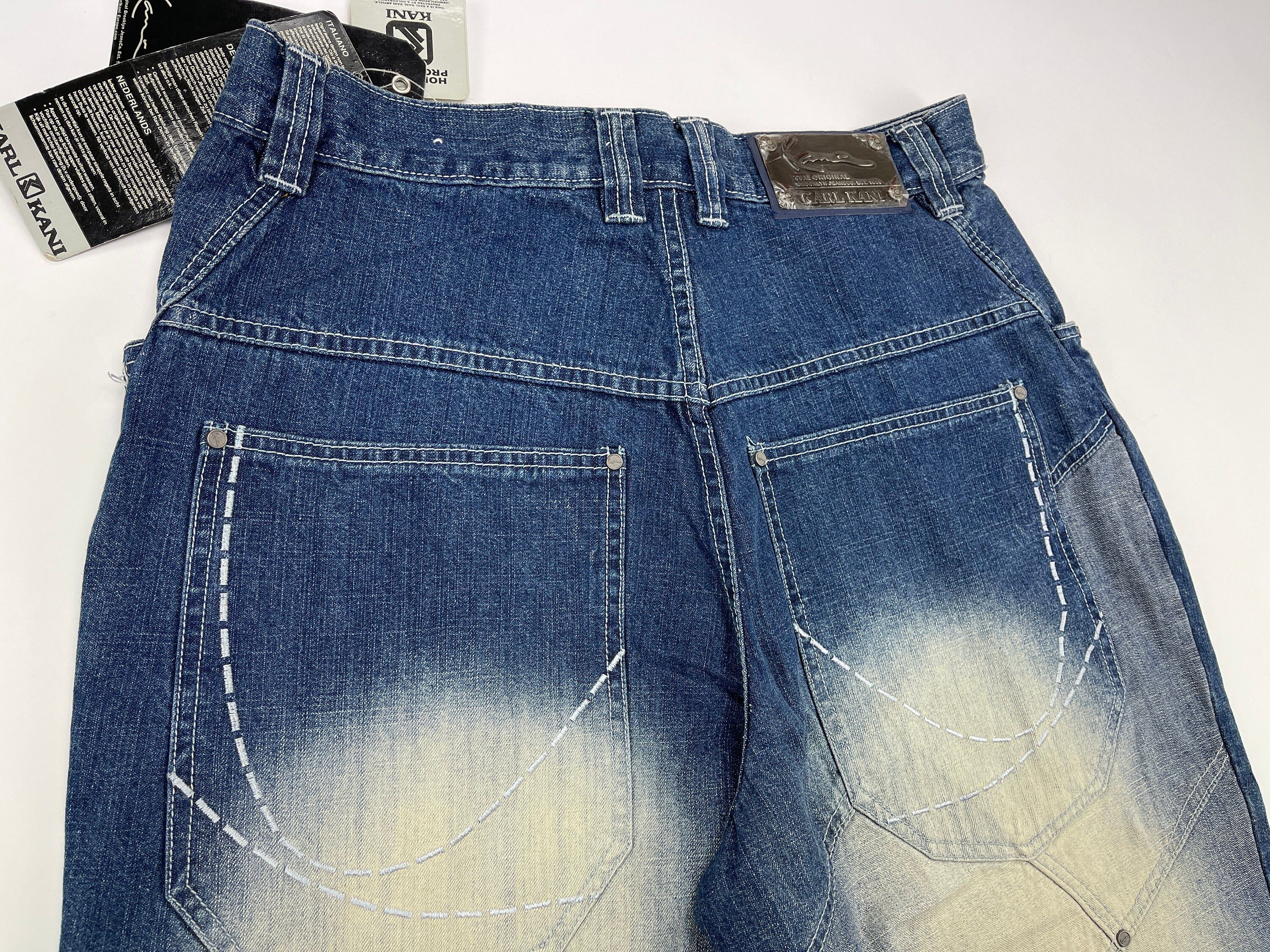 Karl Kani KARL KANI jeans, baggy, vintage Kani jeans, 90s hip hop W 32 Size US 32 / EU 48 - 8 Thumbnail
