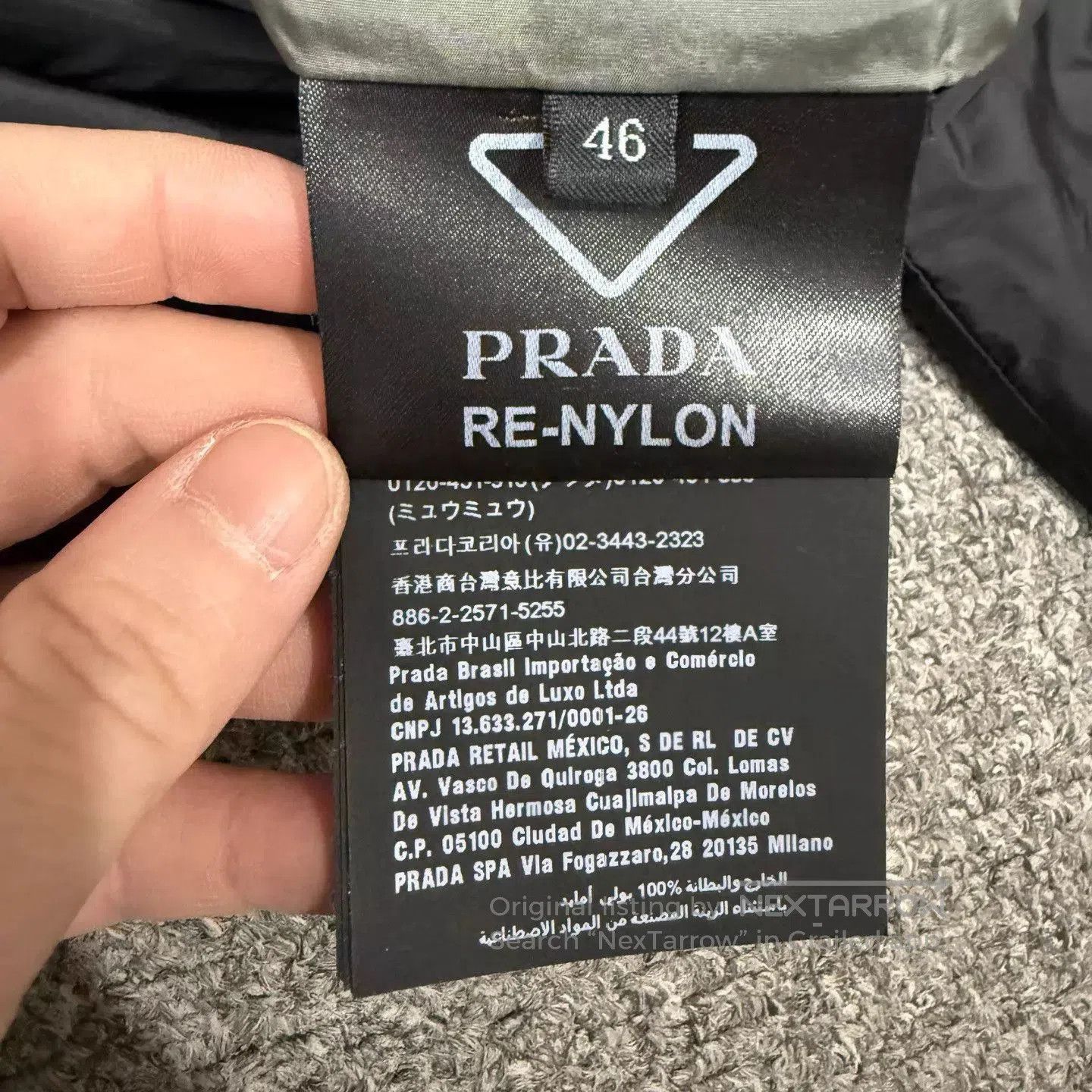 Prada Black Hooded Light Jacket with Zip Pockets. Size US S / EU 44-46 / 1 - 4 Thumbnail