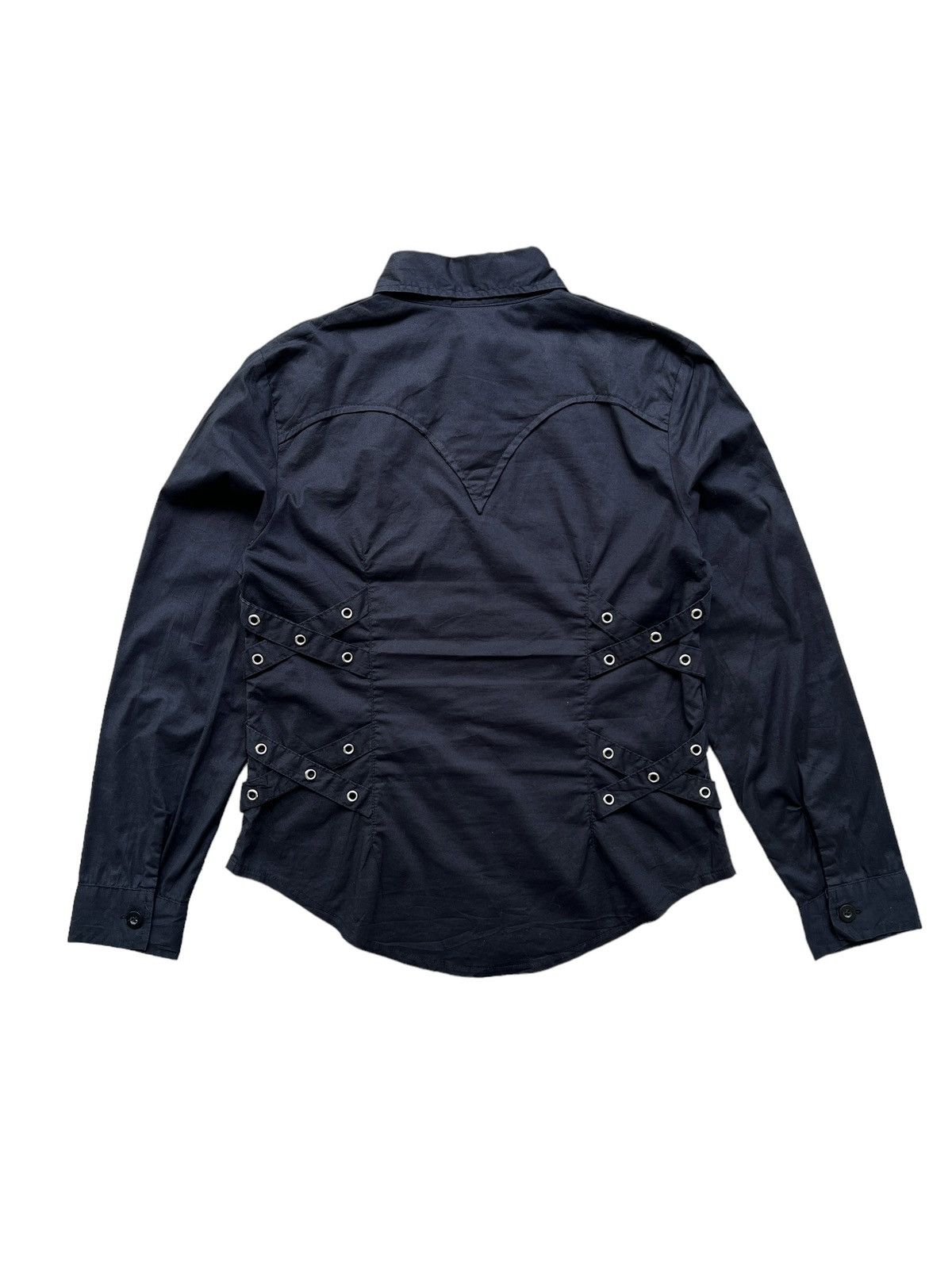 Japanese Brand Cross Bondage Button Up Shirt Size S / US 4 / IT 40 - 2 Thumbnail