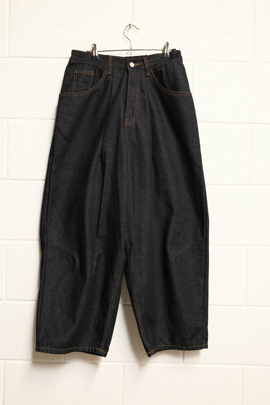Porter Classic eStudio Niksen Denim Wide Leg Pant Size US 30 / EU 46 - 1 Thumbnail