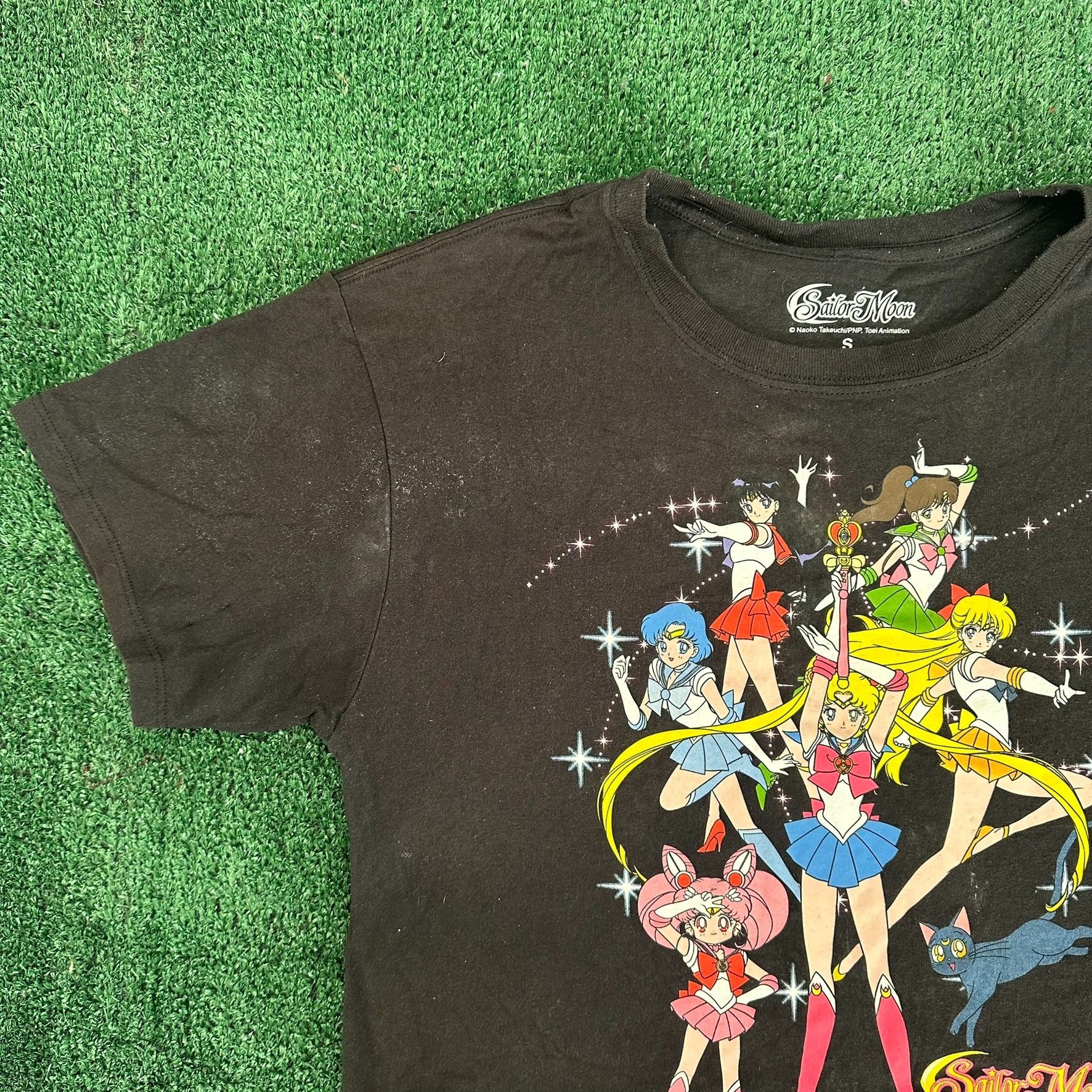 Japanese Brand Vintage Sailor Moon Cropped T-Shirt Japan Anime Crop Top Tee Size US S / EU 44-46 / 1 - 2 Thumbnail