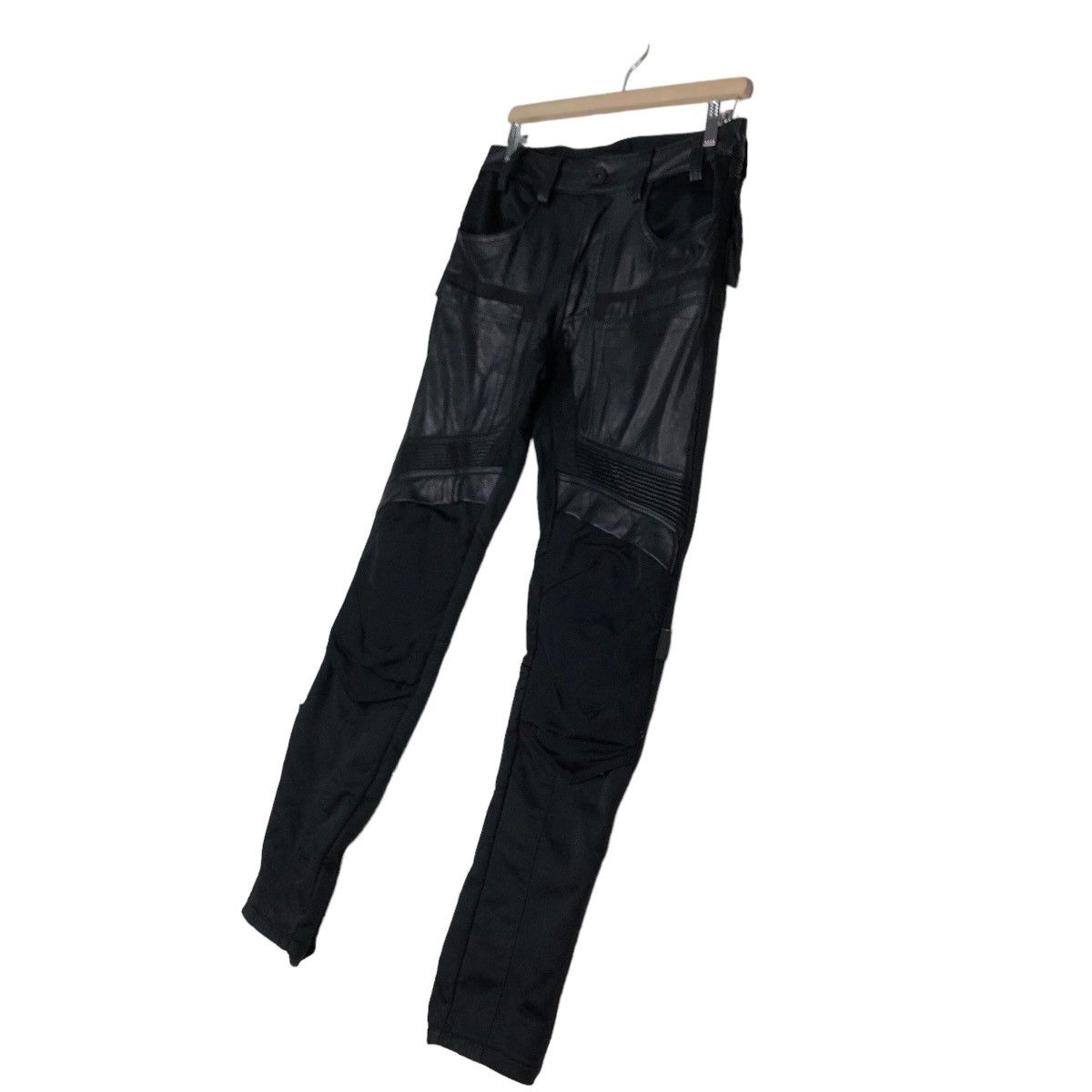 Japanese Brand 🔥Vtg Biker Bondage Pants Motorcross Cordura Issey Miyake Size US 30 / EU 46 - 2 Thumbnail