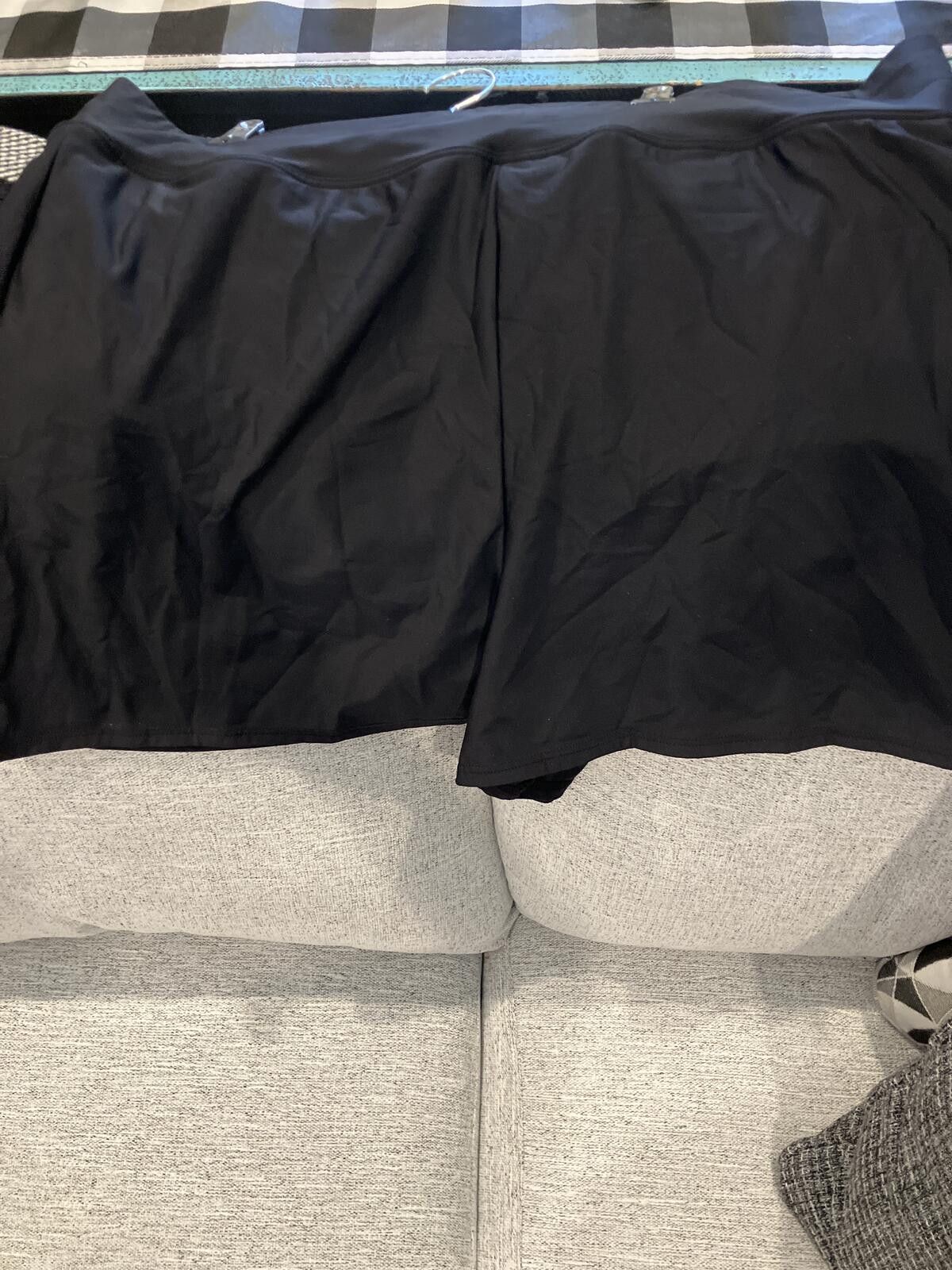 Other NWT Swim Solutions Black High-Waisted Shorts Size ONE SIZE - 1 Thumbnail