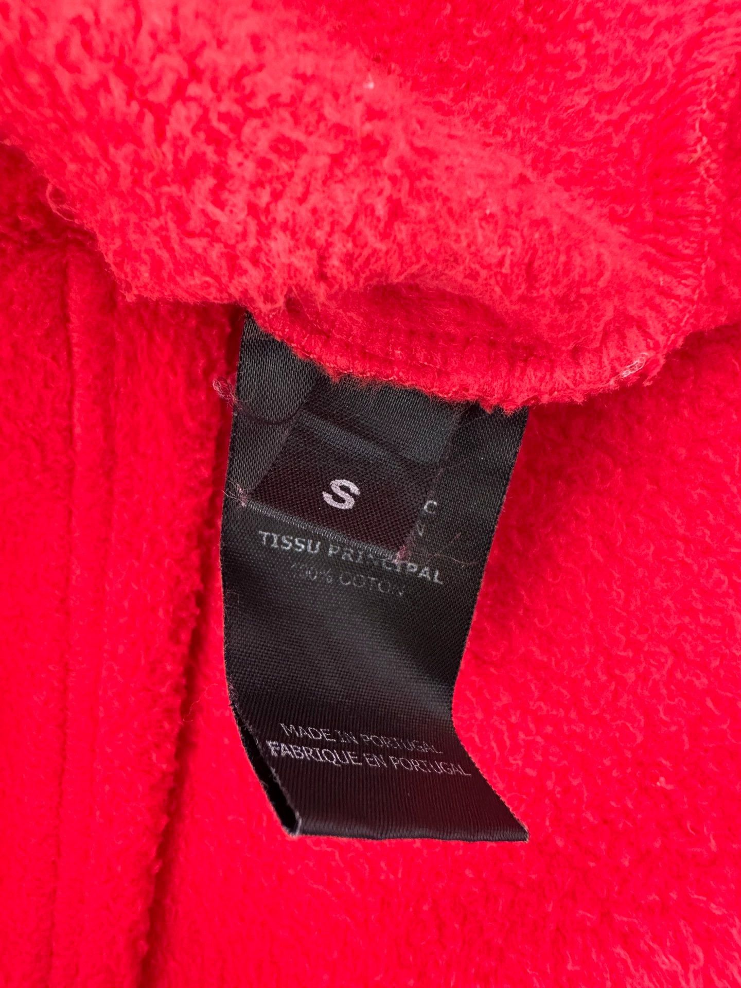 Vetements Vetements 19AW Oversize Red College Print Hoodie S Size S / US 4 / IT 40 - 6 Thumbnail