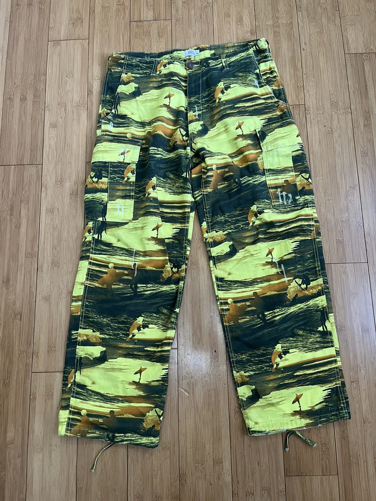 ERL ERL Camo Cargo Pants | Grailed