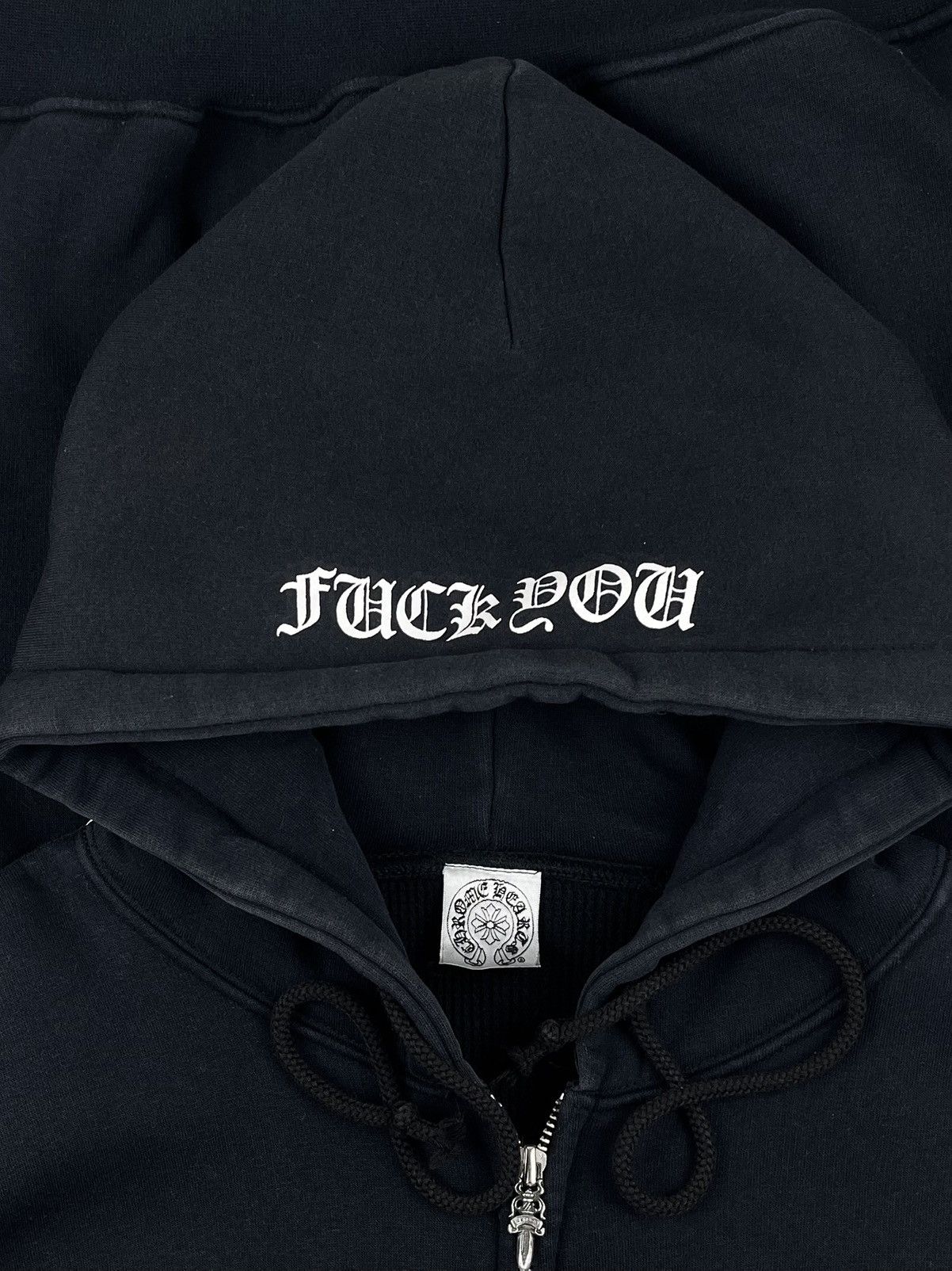 Chrome Hearts Chrome Hearts Cross Plus Heavy Thermal Zip Up Hoodie Size US L / EU 52-54 / 3 - 4 Thumbnail