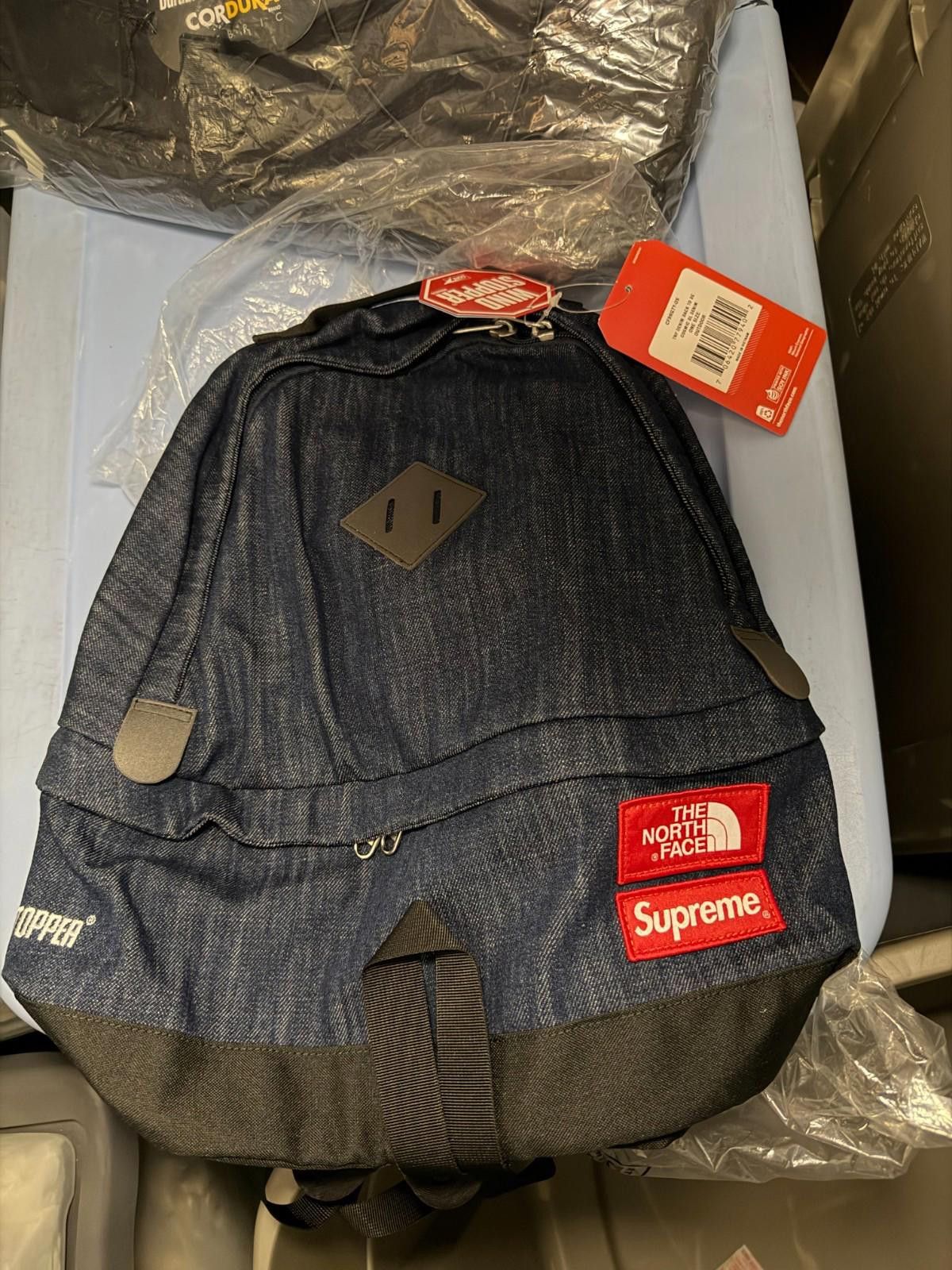 Supreme Supreme x The North Face Day Pack Denim Backpack SS15 Size ONE SIZE - 2 Thumbnail