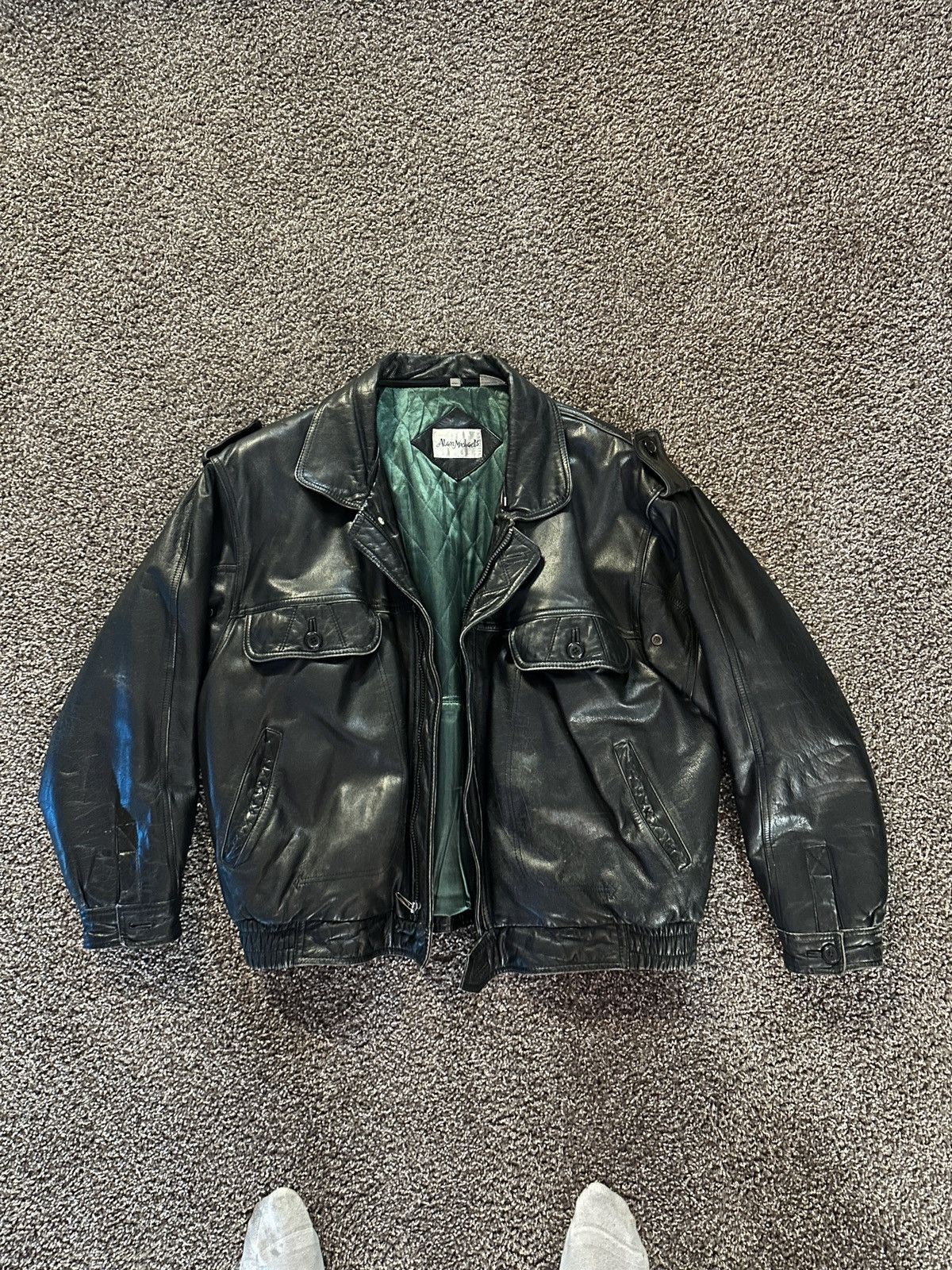 Vintage Vintage leather jacket Size US L / EU 52-54 / 3 - 1 Thumbnail