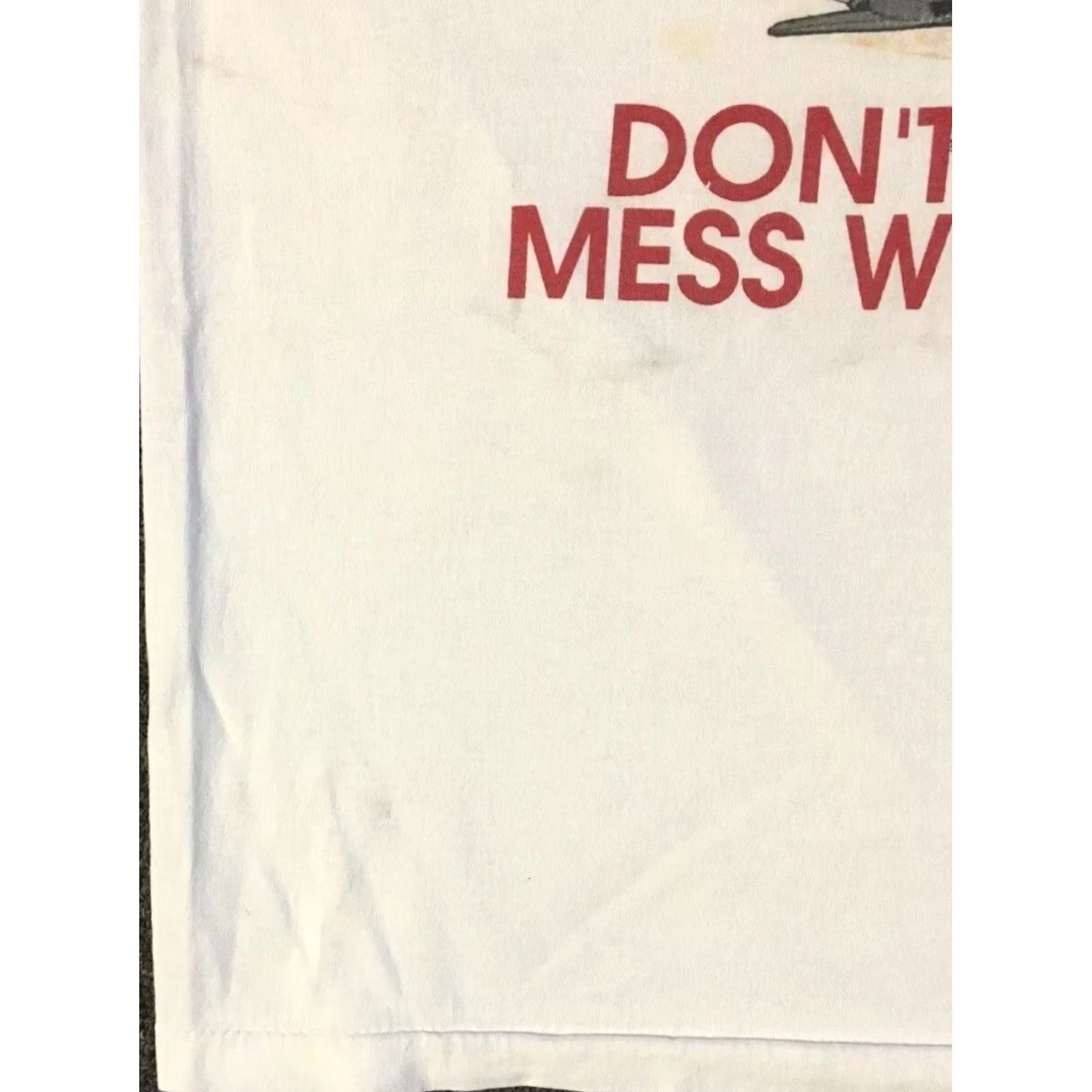 Vintage VINTAGE Desert Storm Dont Mess With USA Shirt M War Military Funny Grunge 90s Mens Size US M / EU 48-50 / 2 - 5 Thumbnail
