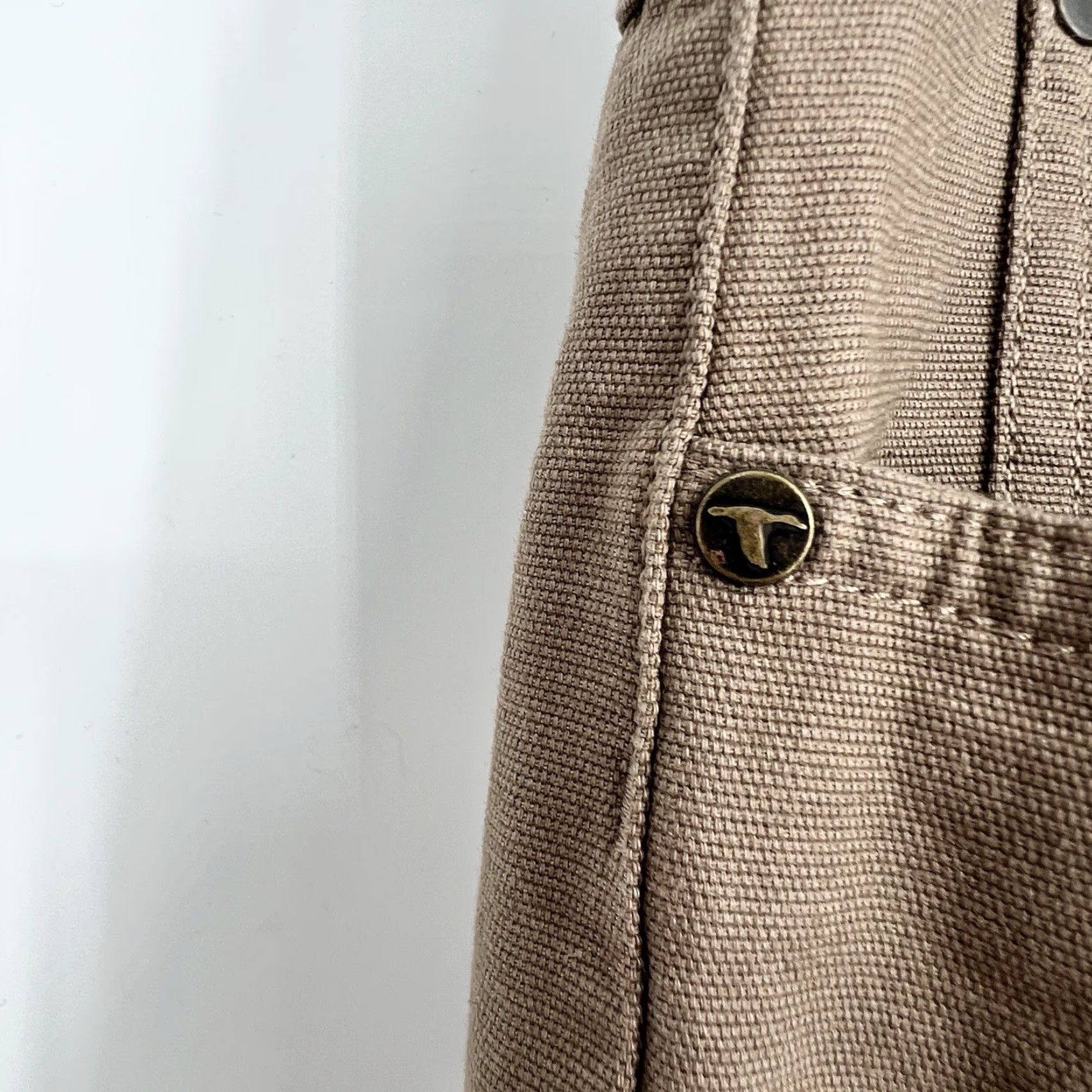 Vintage Genteal Comfort Flex 5-Pocket Pants Walnut Brown Size 38x34 Mens Regular Straight Knit Cotton Spandex Size US 38 / EU 54 - 5 Thumbnail