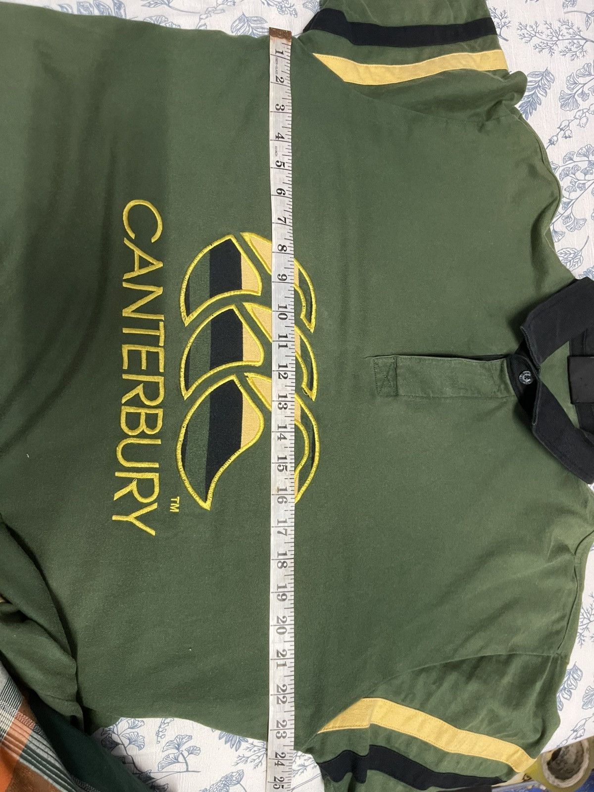 Canterbury of New Zealand VINTAGE 90s/Y2K Canterbury of NZ Classic Rugby Shirt XL Size US M / EU 48-50 / 2 - 6 Thumbnail