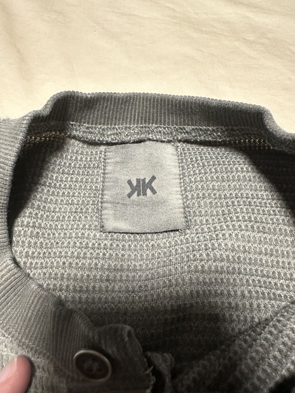 k-two studios Dyed Henley Thermal 専用 K-Two Studios × Streetwear × Vintage Ktwo studios Henley