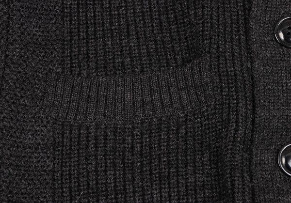 Junya Watanabe Jacket Elbow Patch Wool Knit Black Size US S / EU 44-46 / 1 - 7 Thumbnail