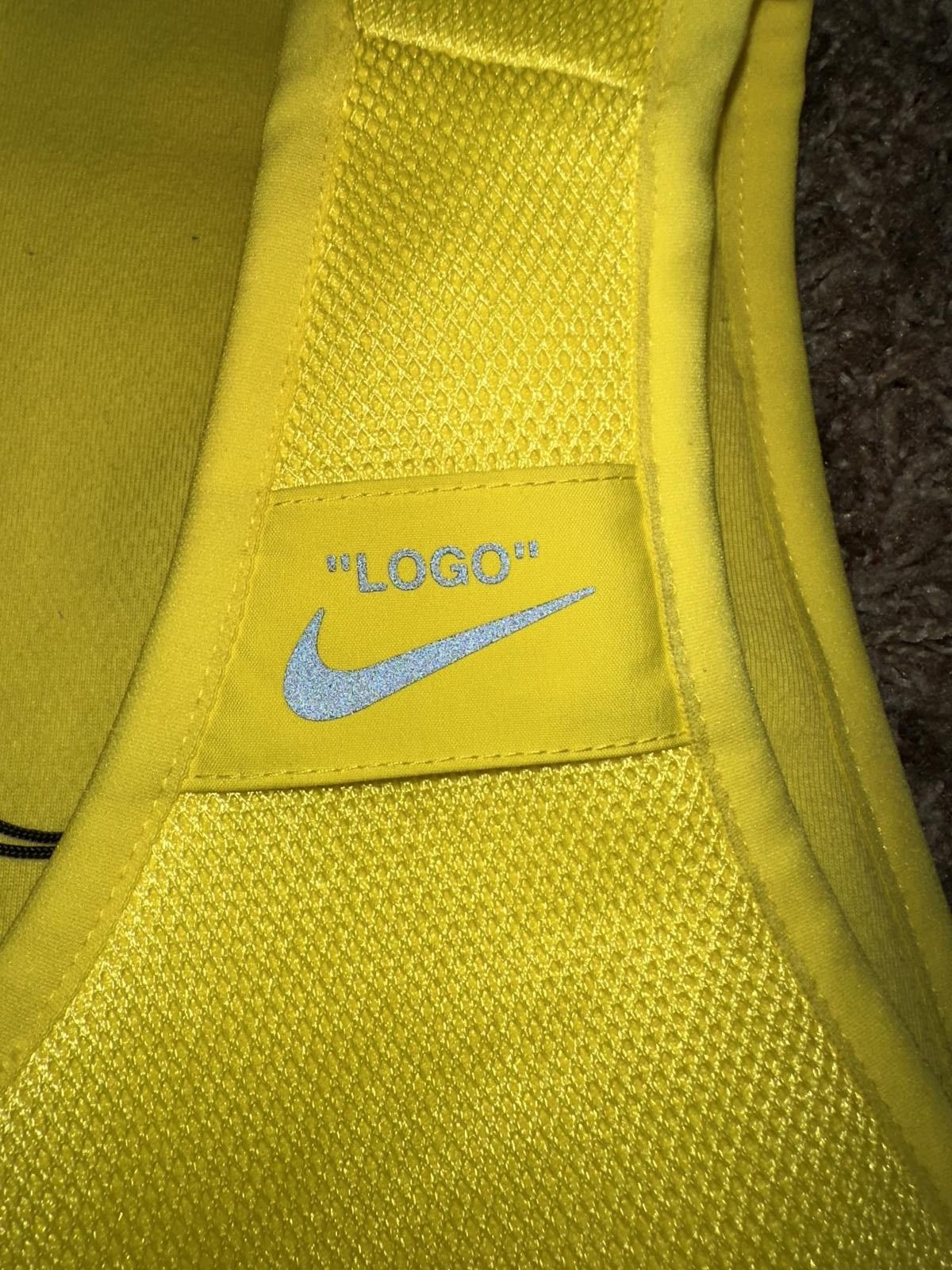 Nike Nike x Off-White NRG X Cross Bib Vest 'Opti Yellow' Size ONE SIZE - 2 Thumbnail