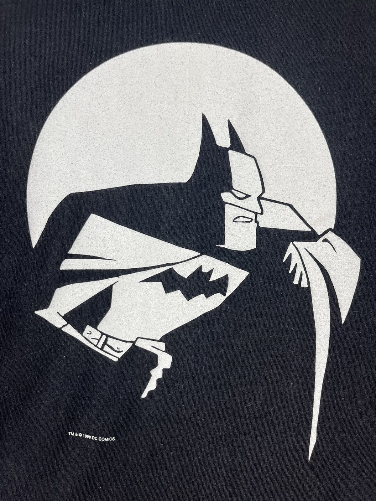 DC Comics Batman DC Comics Vintage 1998 Black Print T Shirt Size US L / EU 52-54 / 3 - 4 Thumbnail