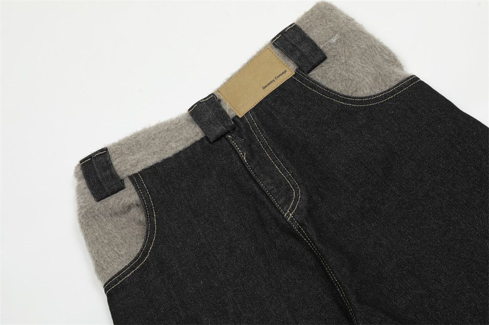 Japanese Brand × Jean Men's street washed straight stitching multi-pocket jeans Size US 32 / EU 48 - 5 Thumbnail