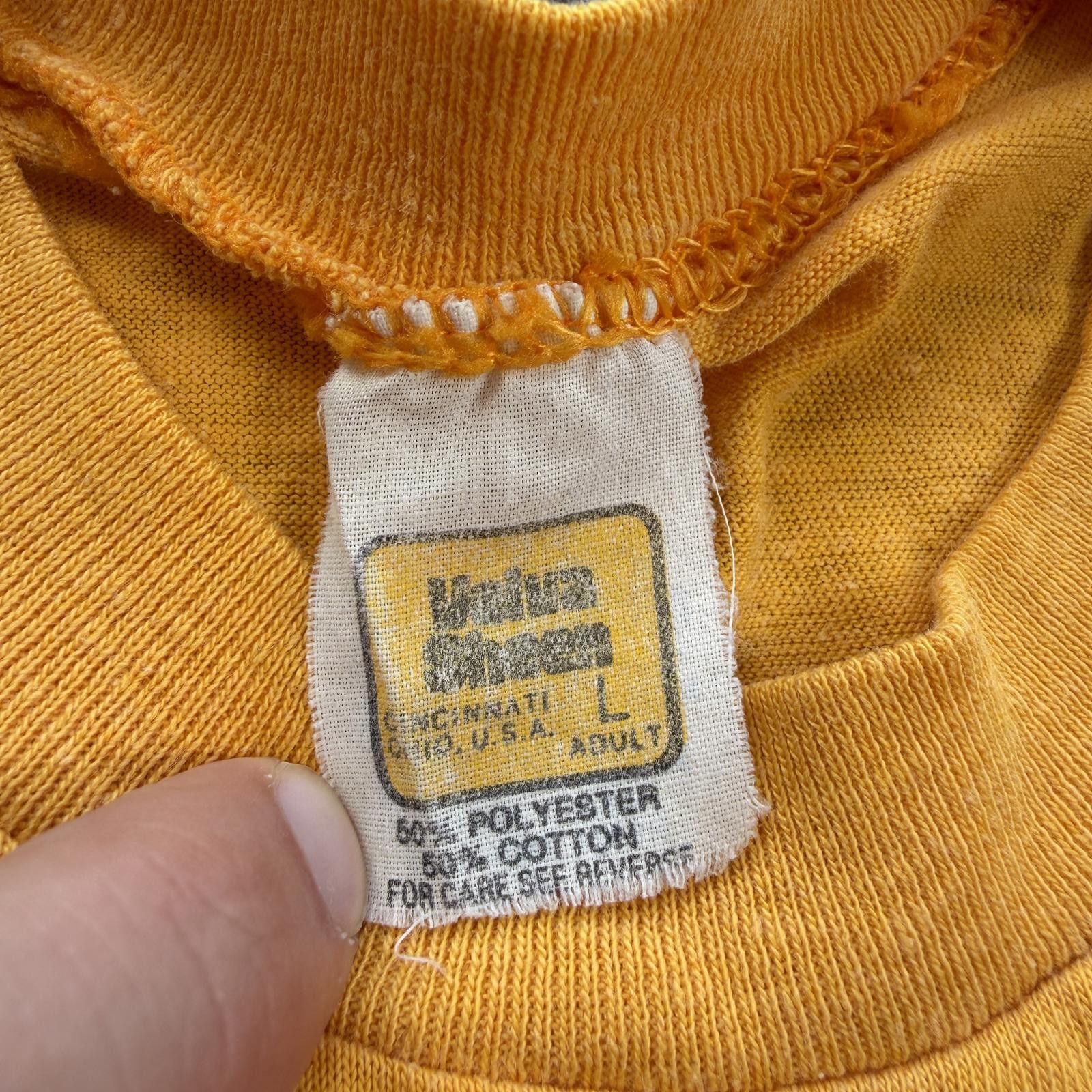 Velva Sheen Vintage 1986 Marine Corps Marathon T Shirt Velva Sheen USMC Size US L / EU 52-54 / 3 - 4 Thumbnail